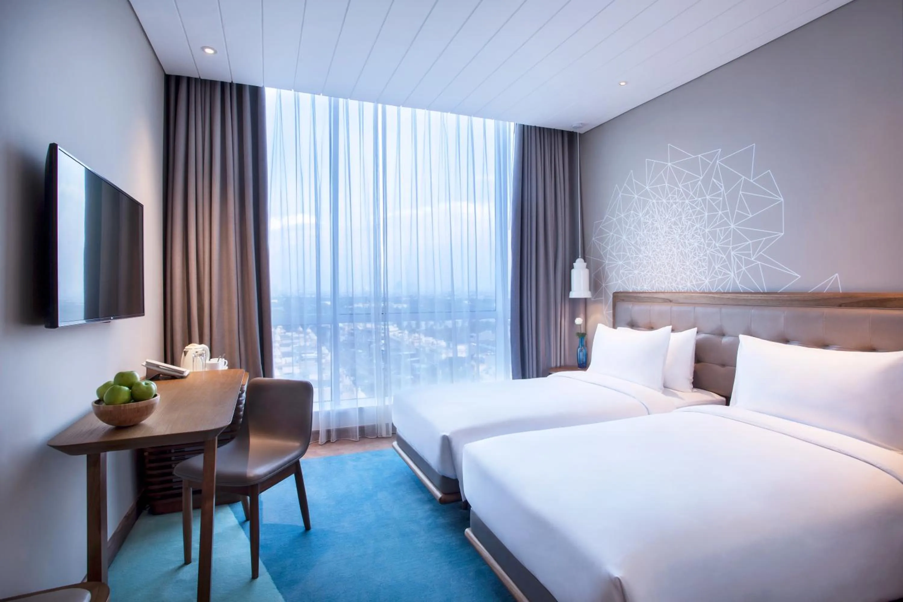 Bedroom, Bed in Mercure Jakarta Pantai Indah Kapuk