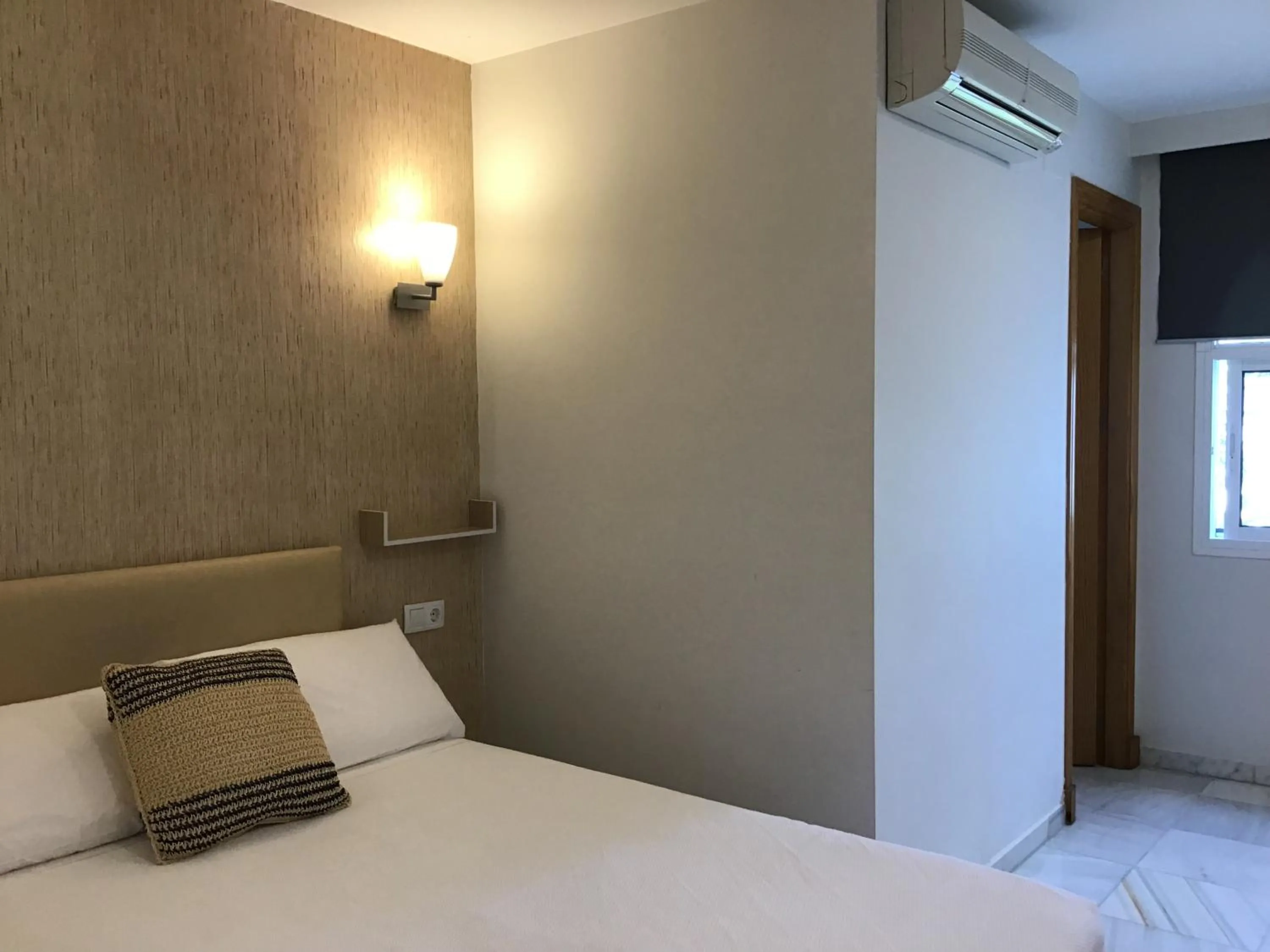 Bed in Hotel Nómadas