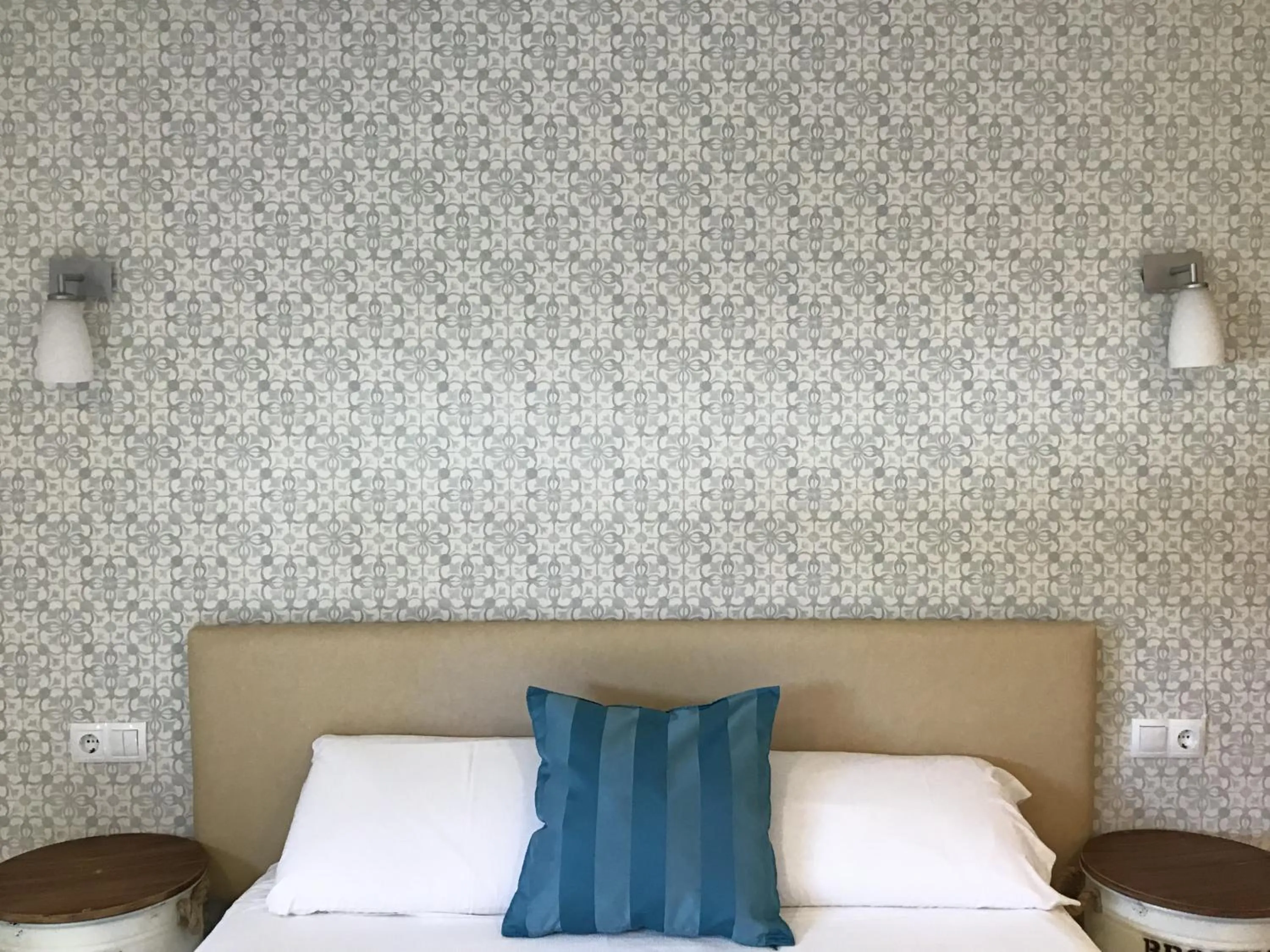Bed in Hotel Nómadas