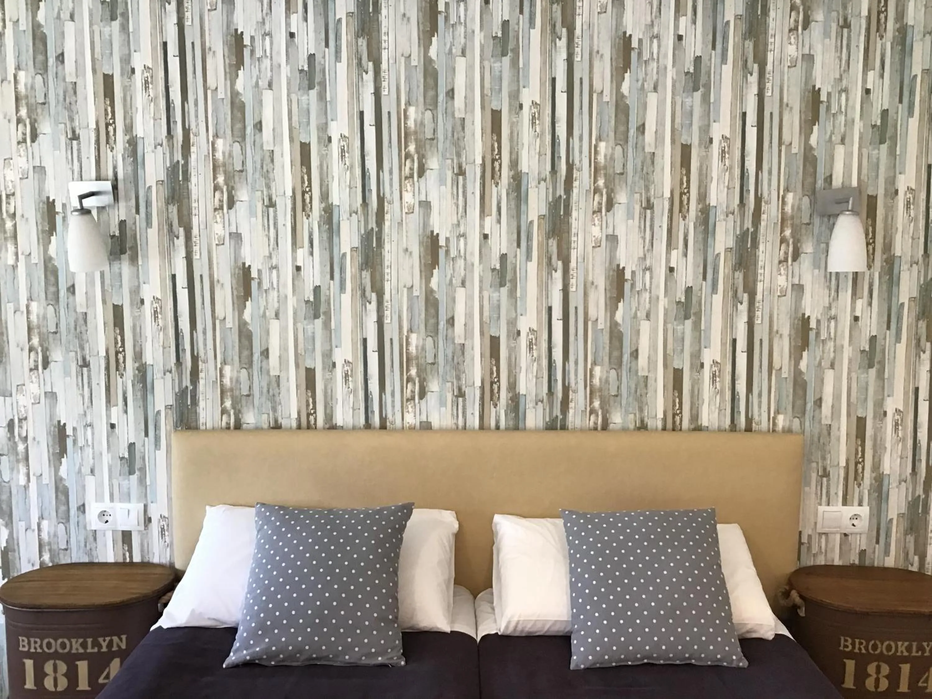 Bed in Hotel Nómadas