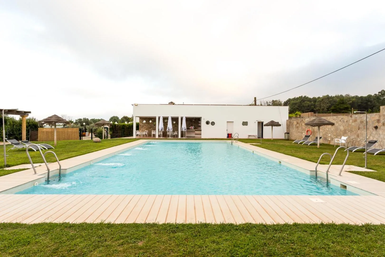 Swimming pool in Hotel Nómadas