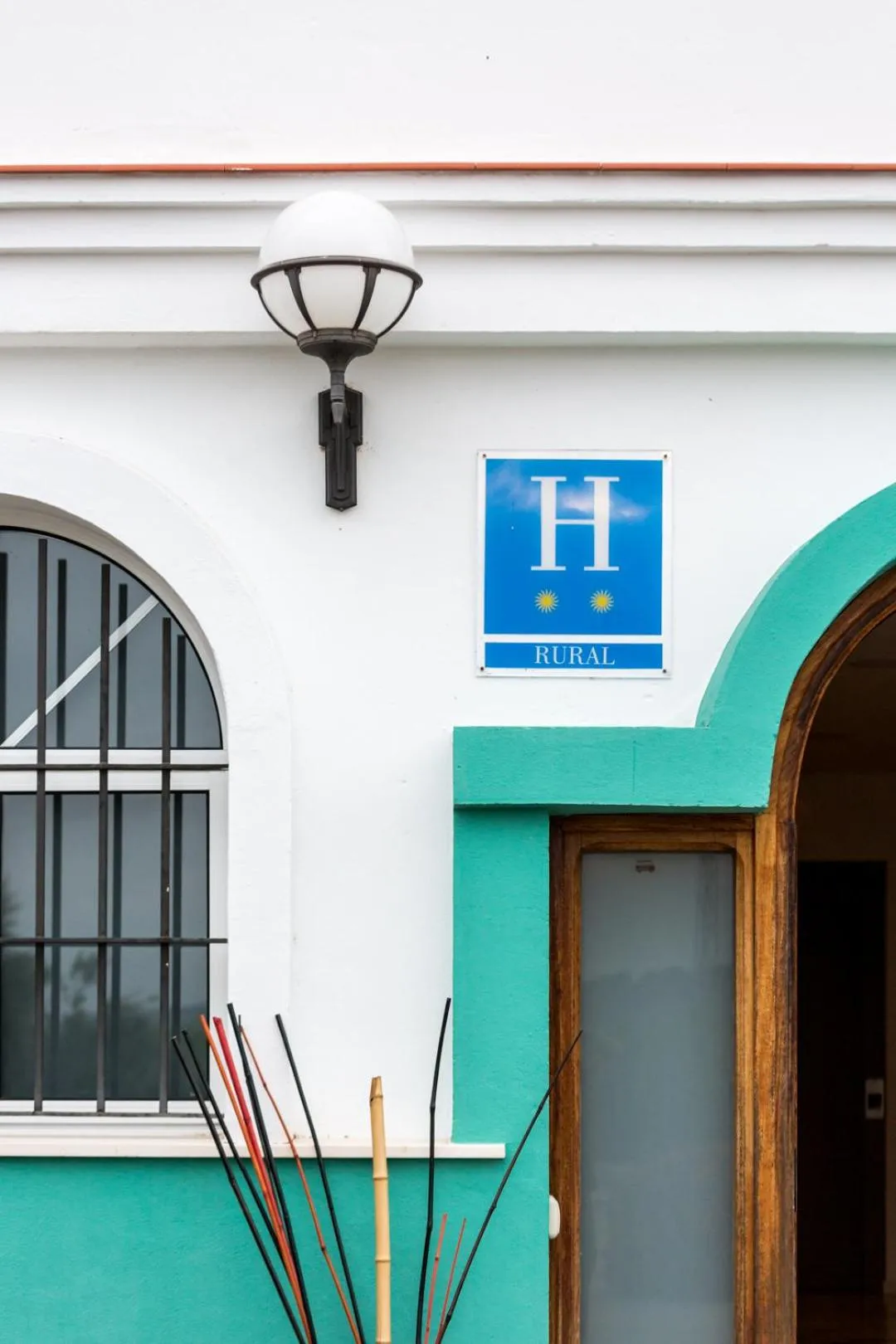 Facade/entrance in Hotel Nómadas