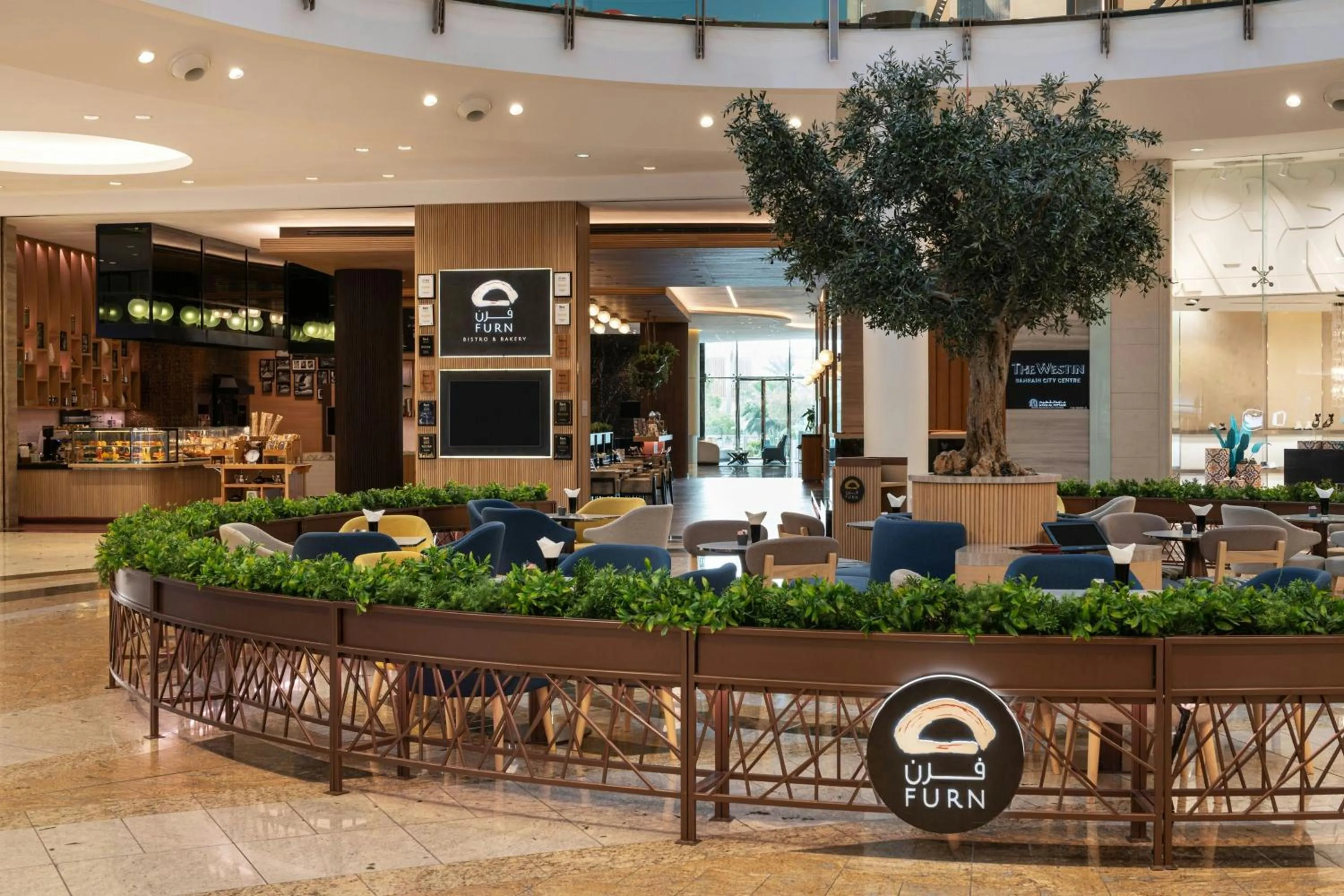 Restaurant/places to eat in The Westin City Centre Bahrain