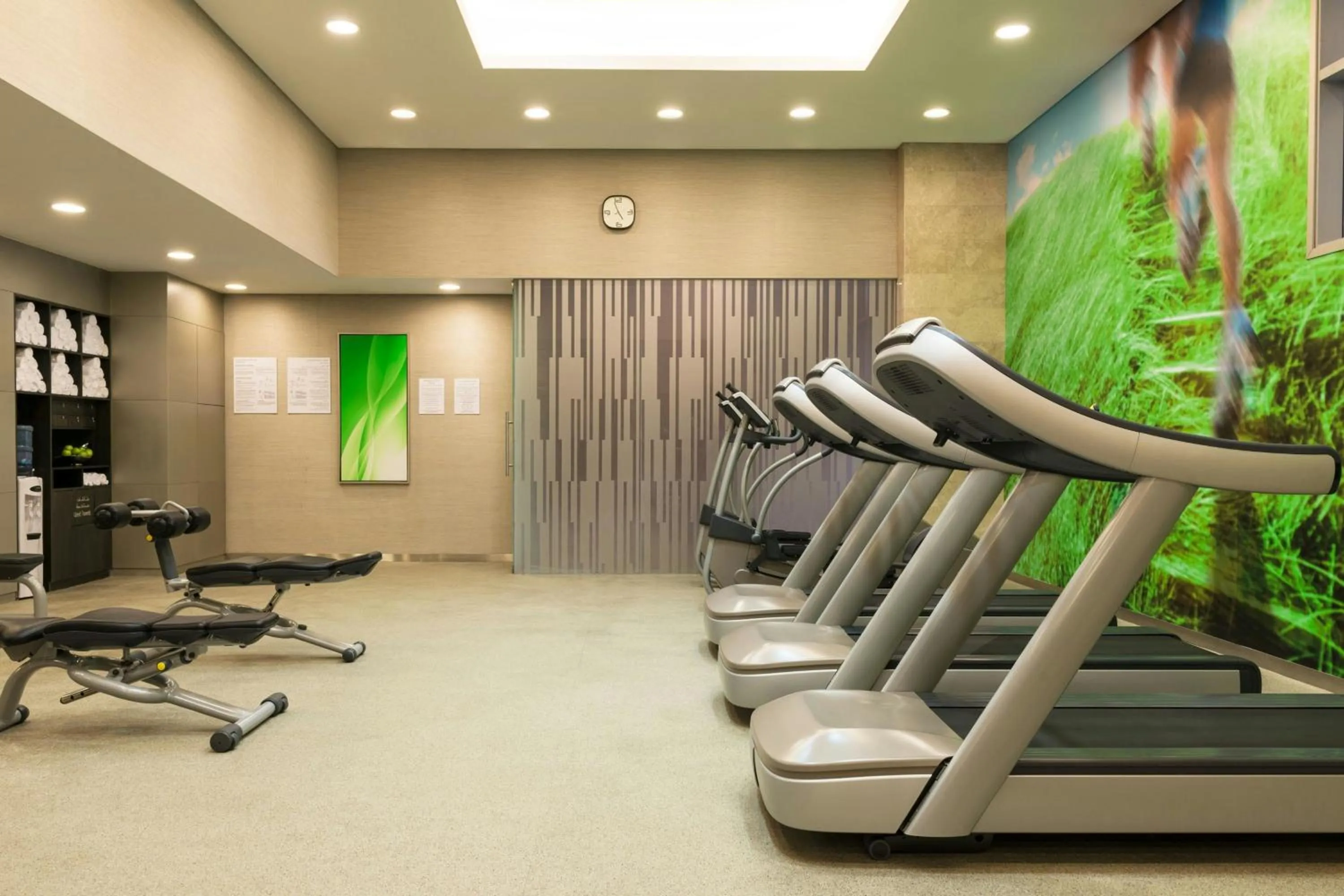 Fitness centre/facilities in The Westin City Centre Bahrain