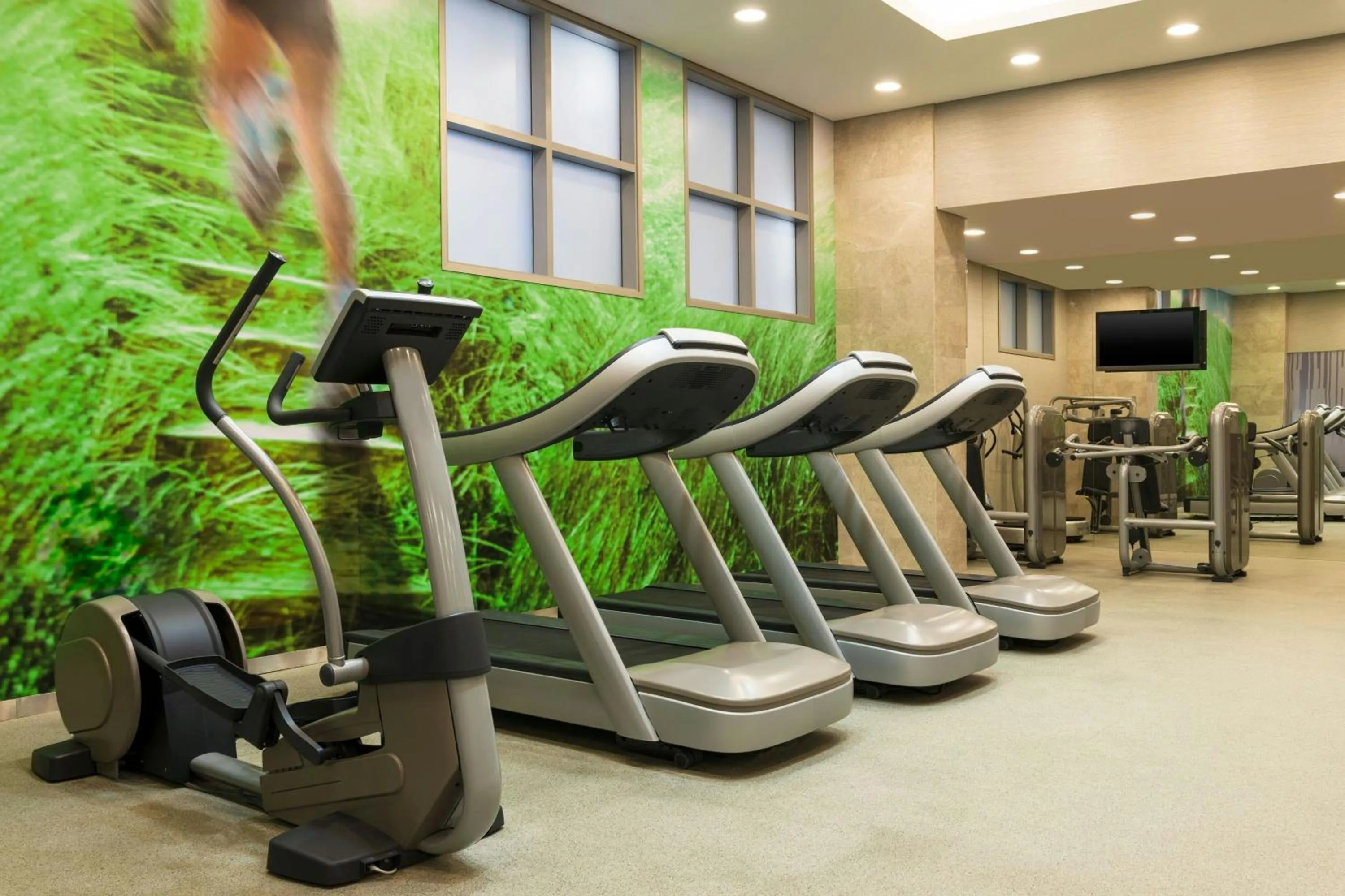 Fitness centre/facilities in The Westin City Centre Bahrain