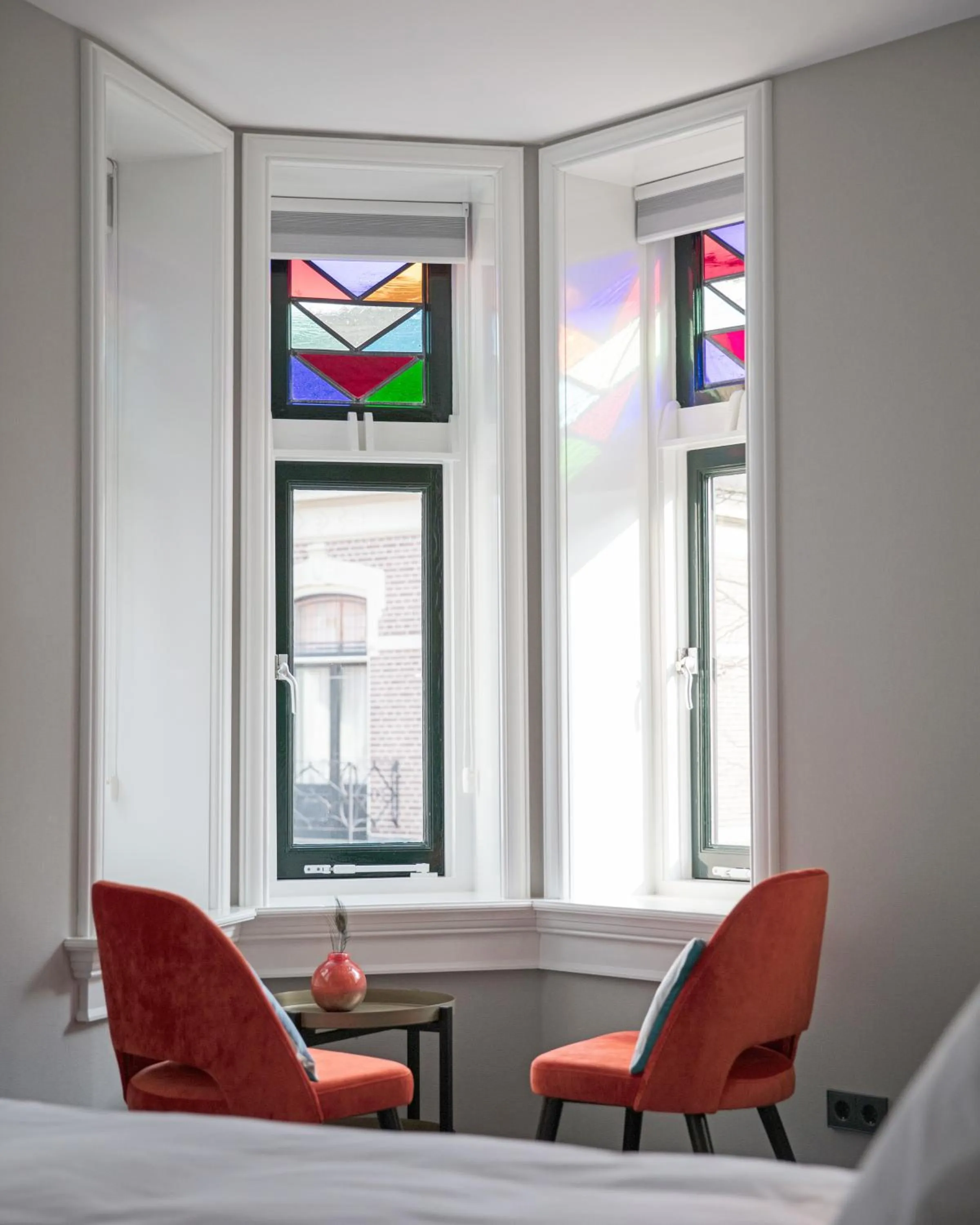 Seating area in Hotel de Koppelpaarden