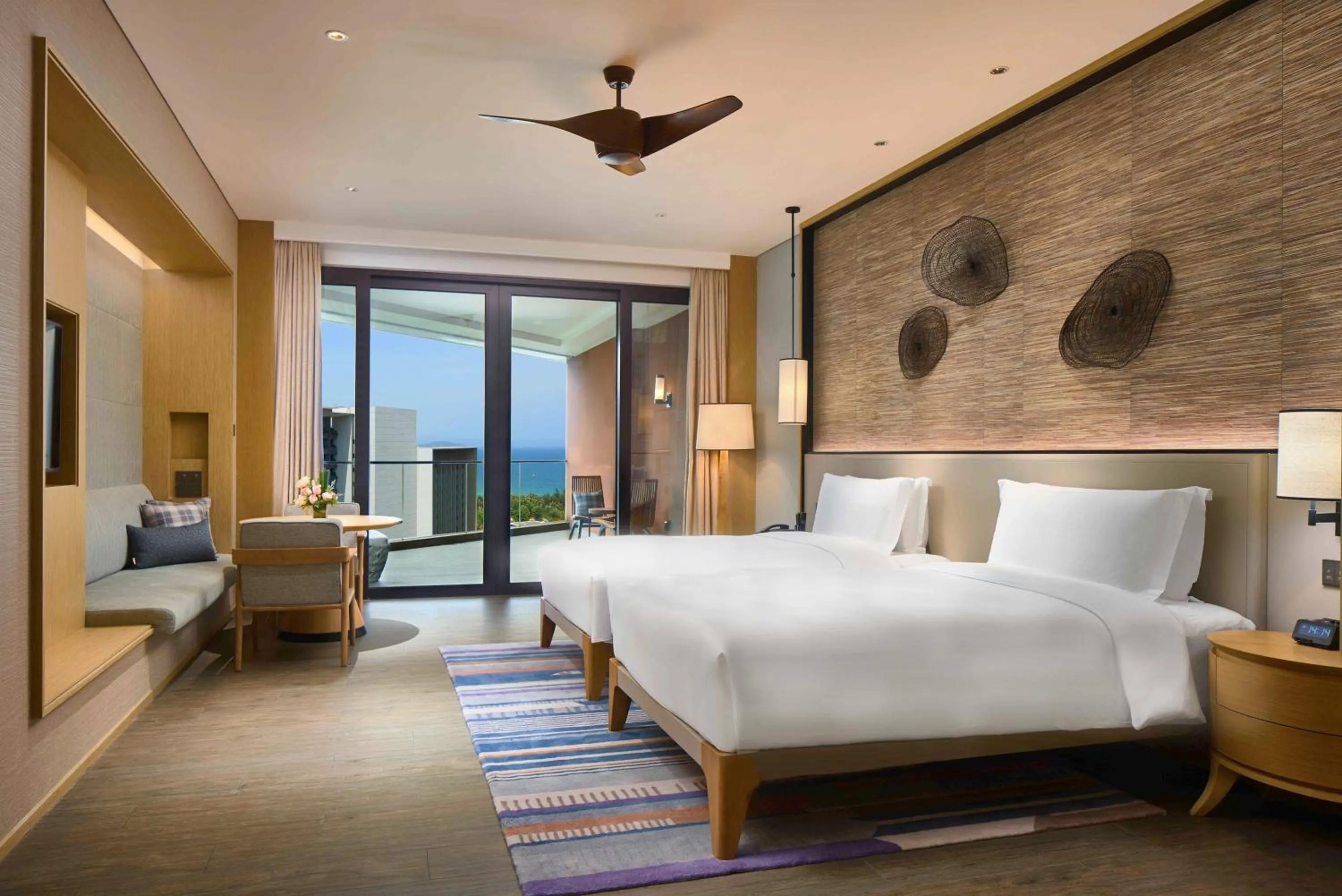 Photo of the whole room, Bed in Crowne Plaza Sanya Haitang Bay Resort by IHG