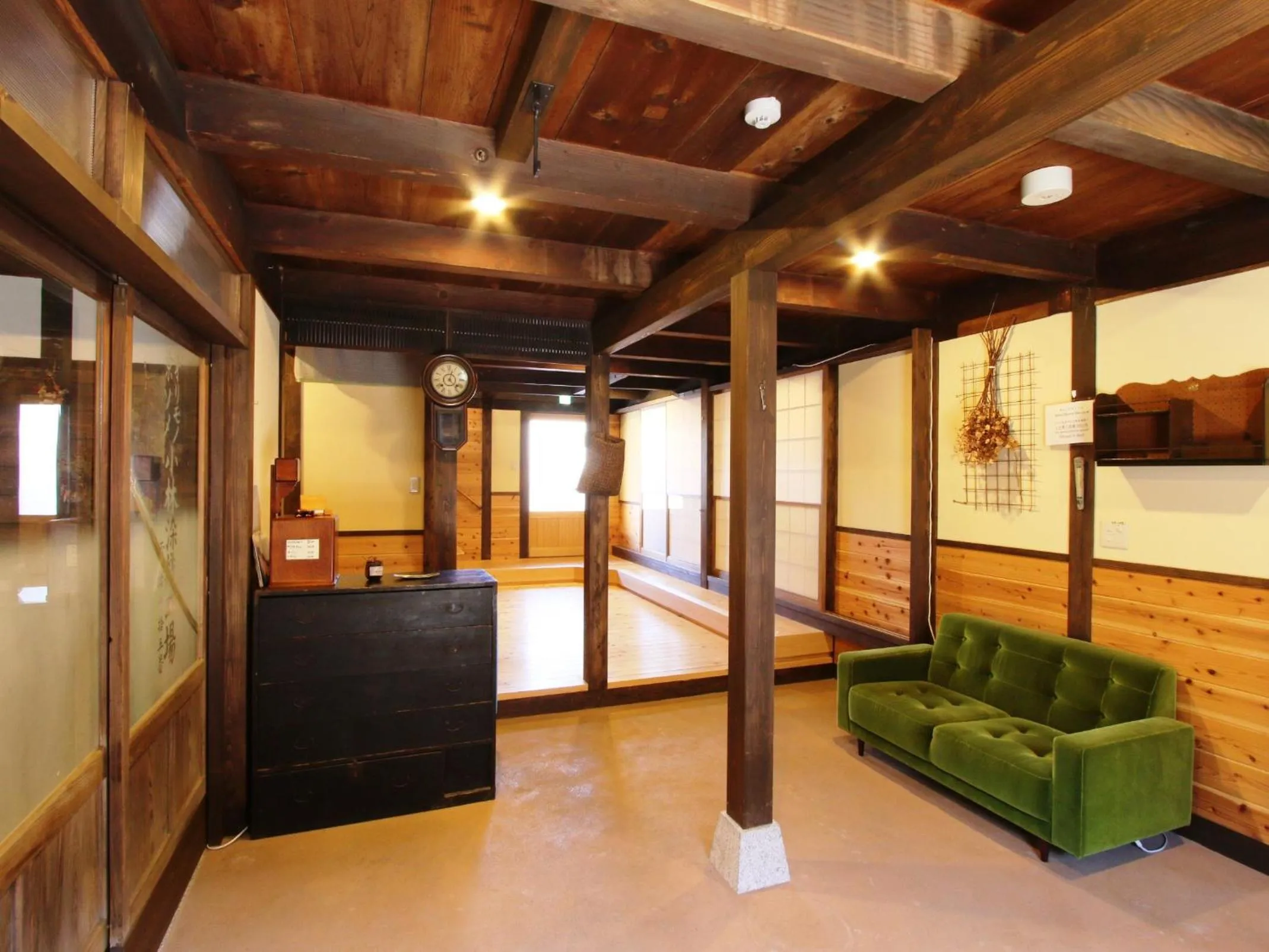 Lobby or reception in Iwamura Guest House Yanagiya
