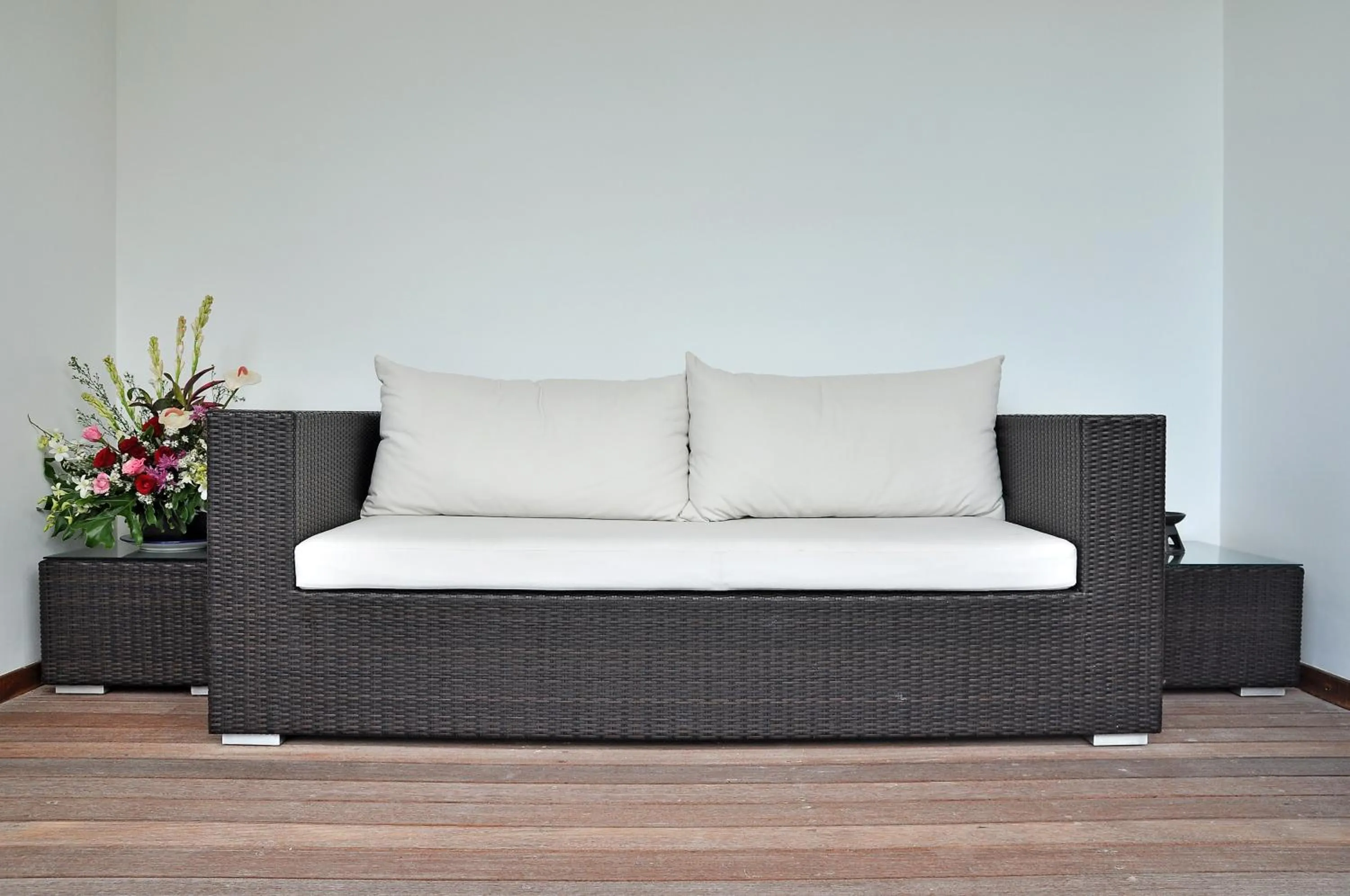 Balcony/Terrace in Villa La Sirena by Nagisa Bali