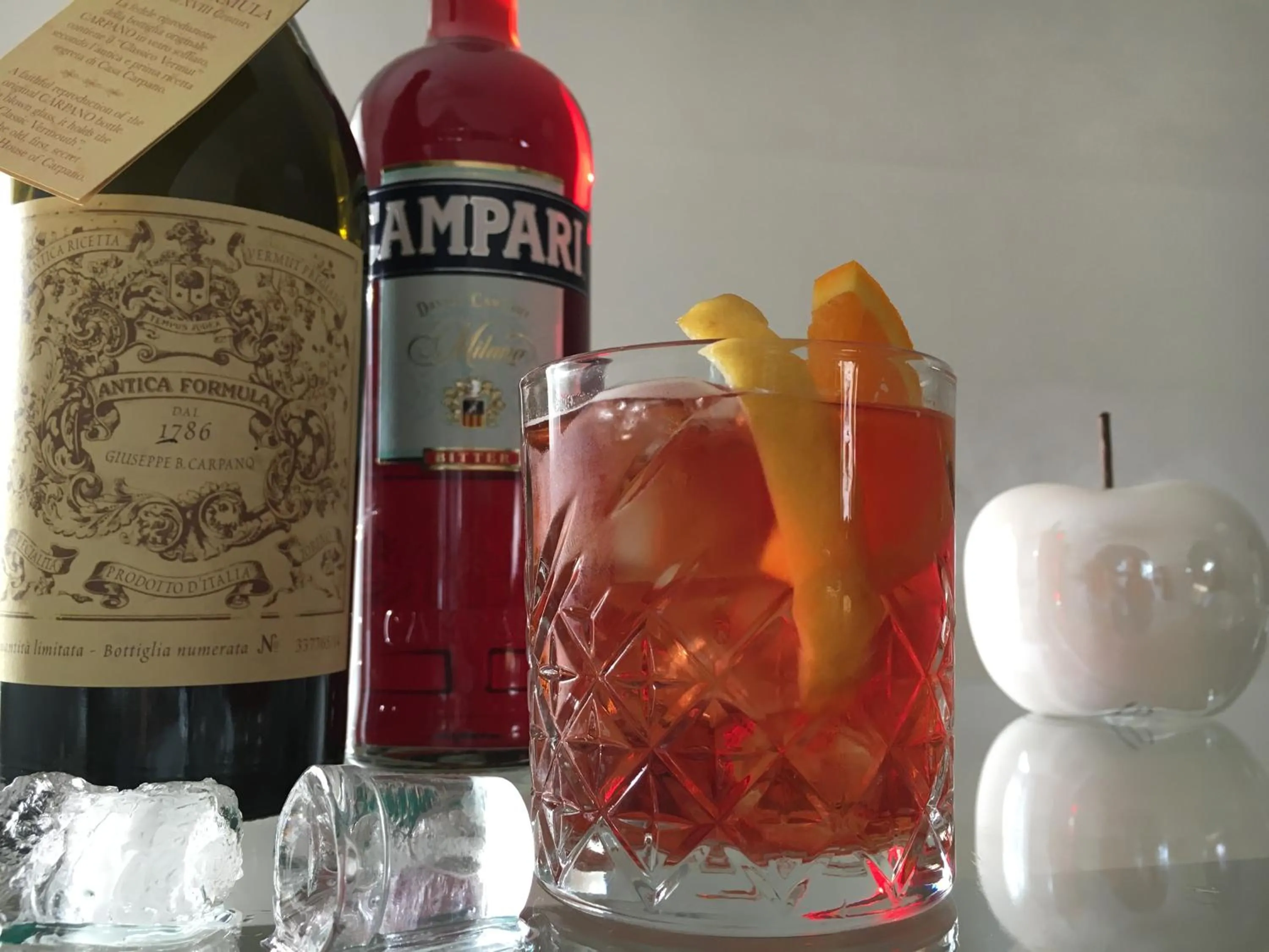 Alcoholic drinks in Hotel Alex