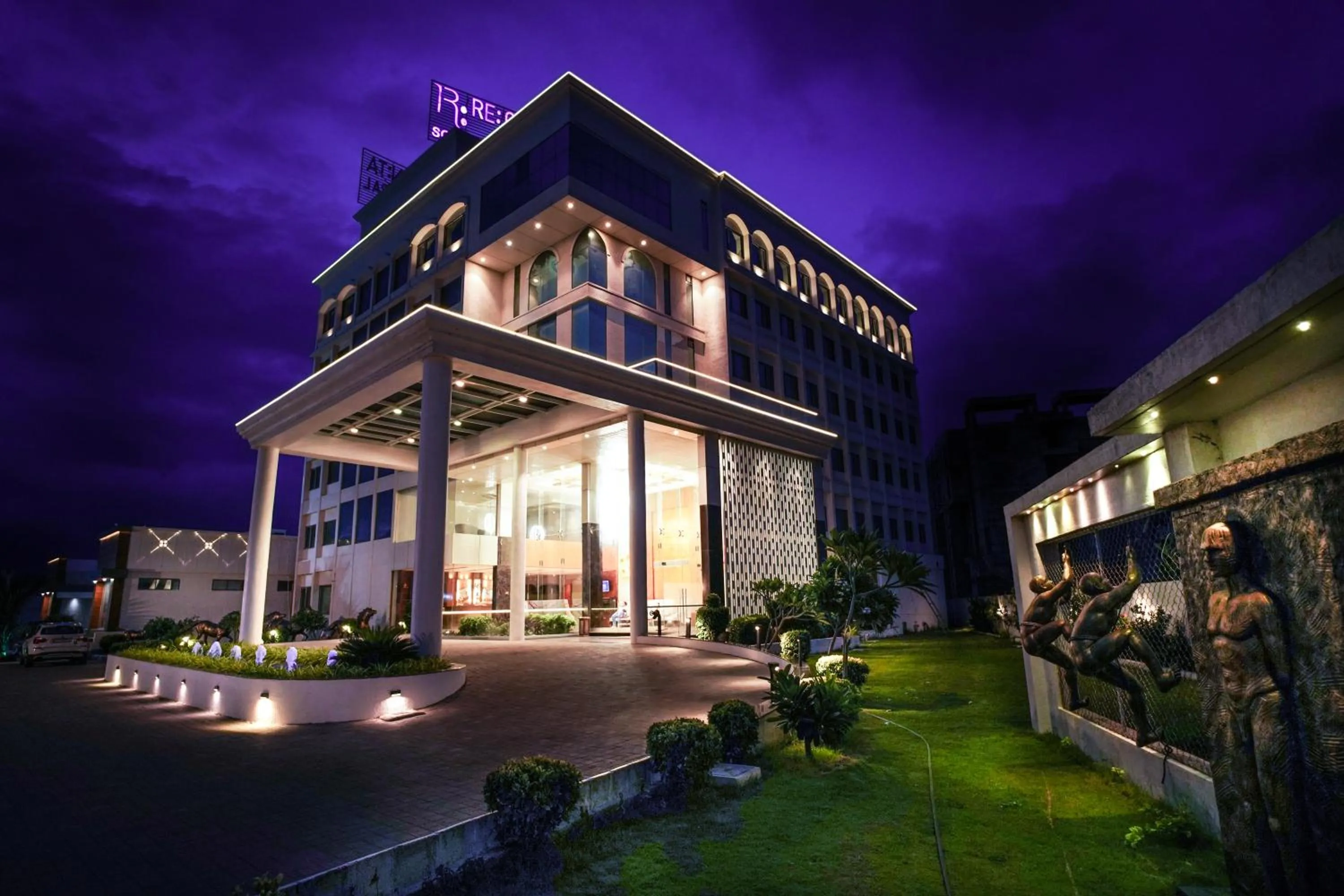 Facade/entrance in Regenta Central Somnath, Bhalpara