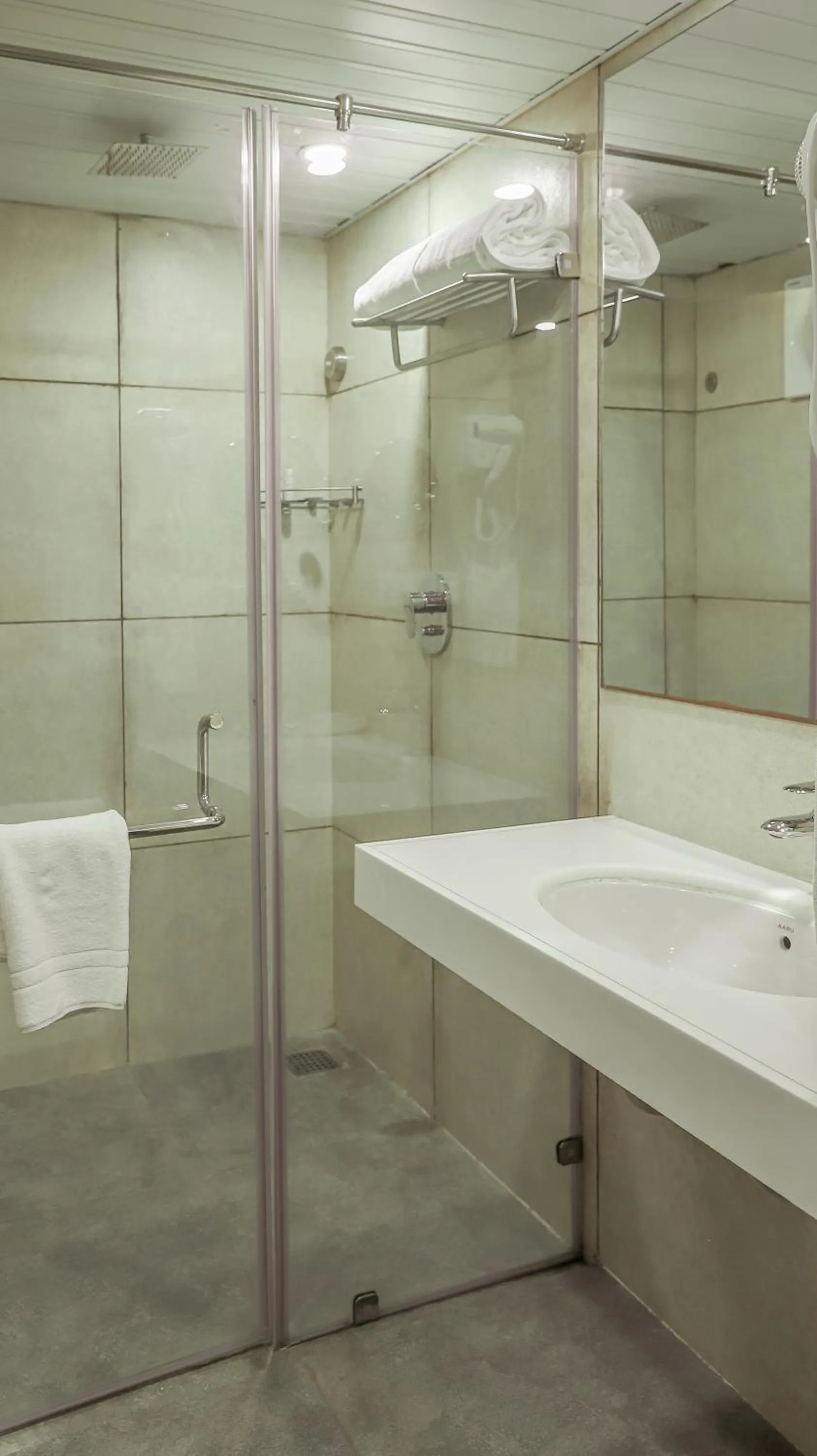 Bathroom in Regenta Central Somnath, Bhalpara