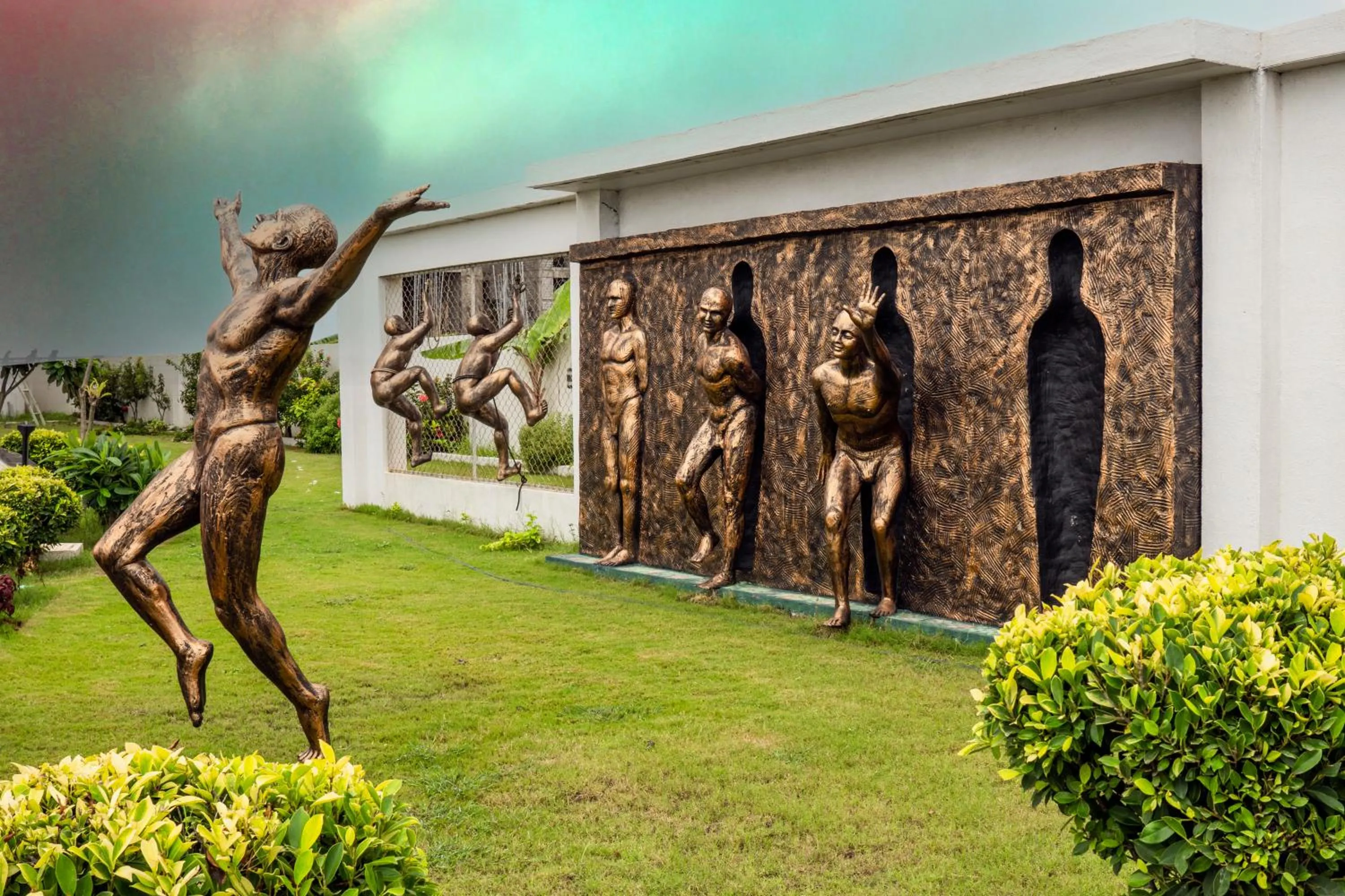 Garden in Regenta Central Somnath, Bhalpara