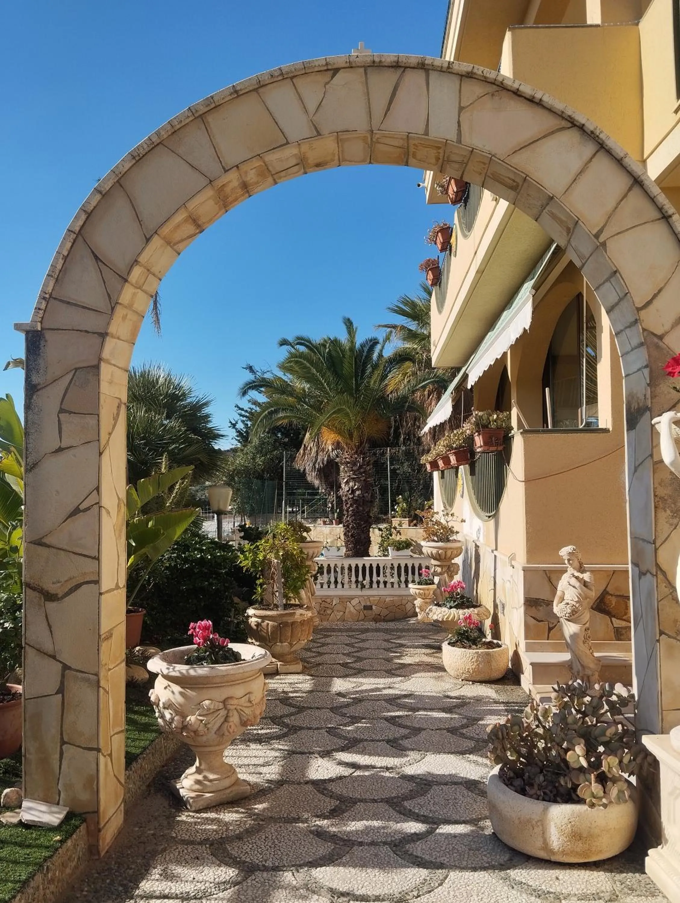 Property building in B&B Villa Marinetti