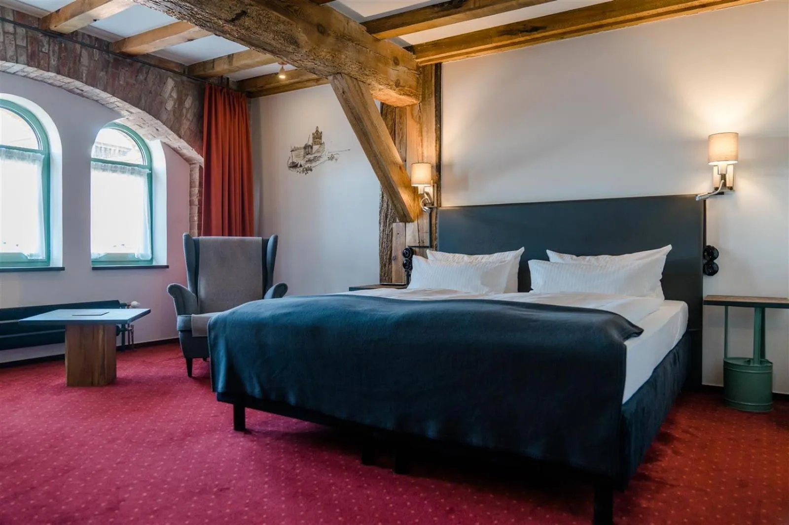 Bed in Elbe Resort Alte Ölmühle