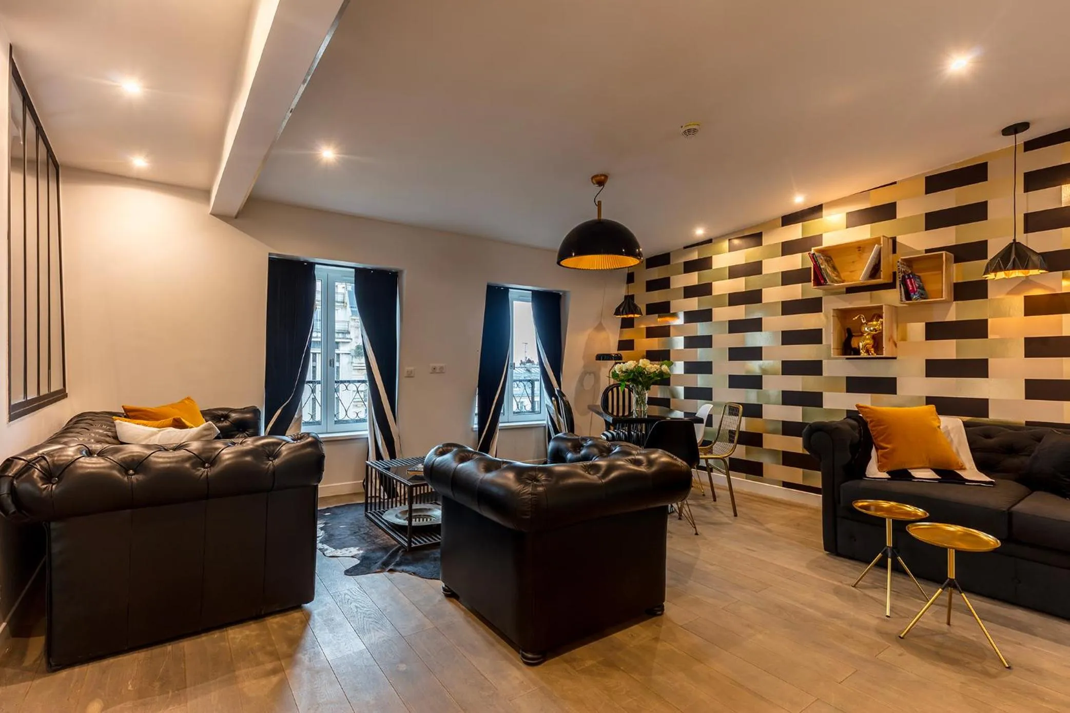 Living room in BE YOU LUXURY APART'HÔTEL Paris