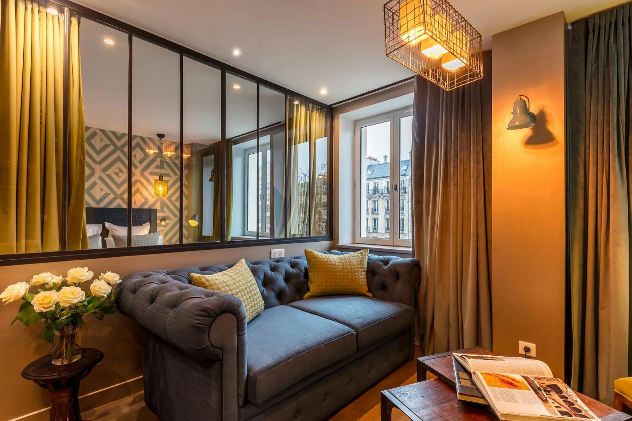 Living room in BE YOU LUXURY APART'HÔTEL Paris