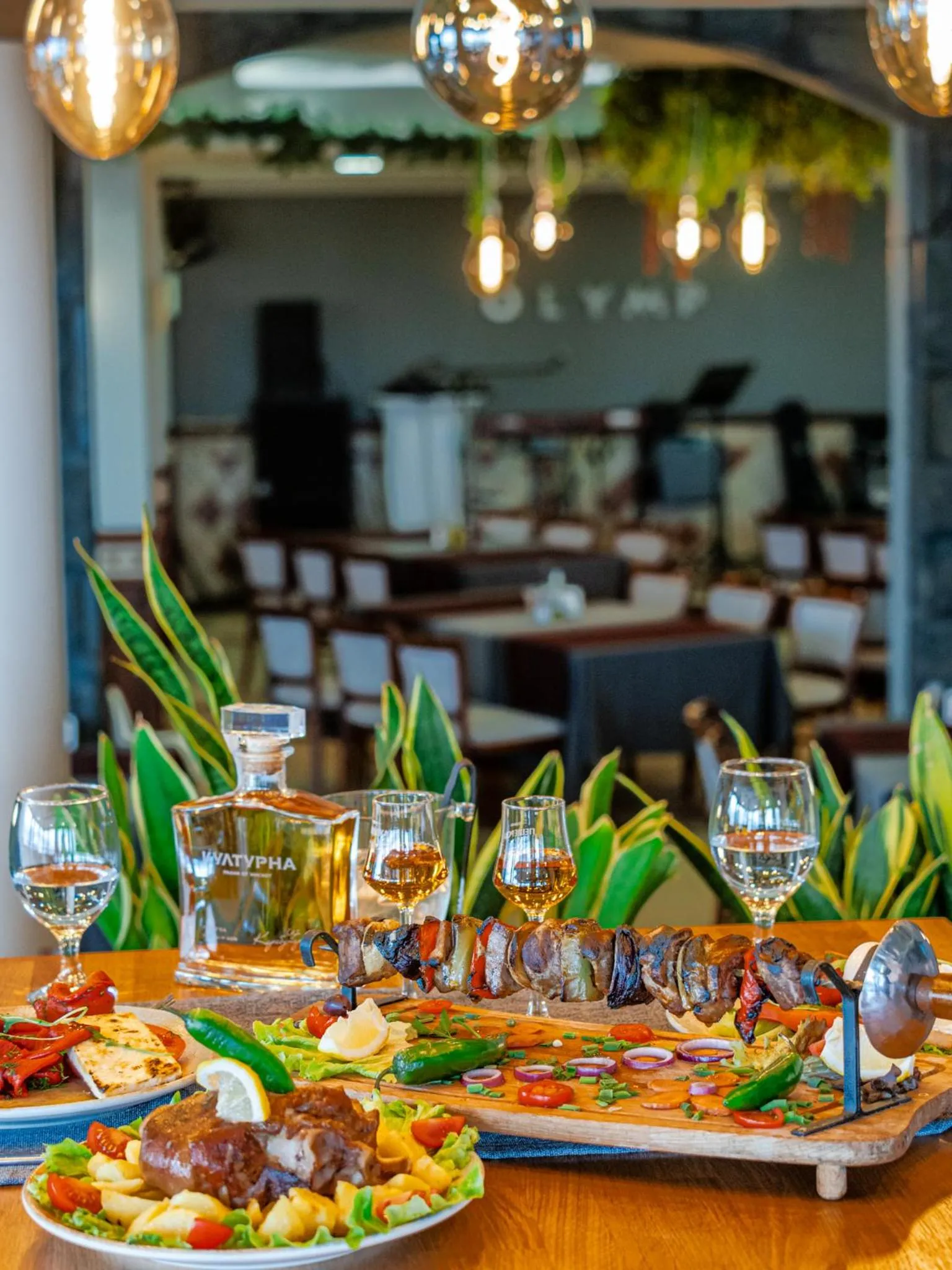 Food and drinks in SPA Hotel Olymp