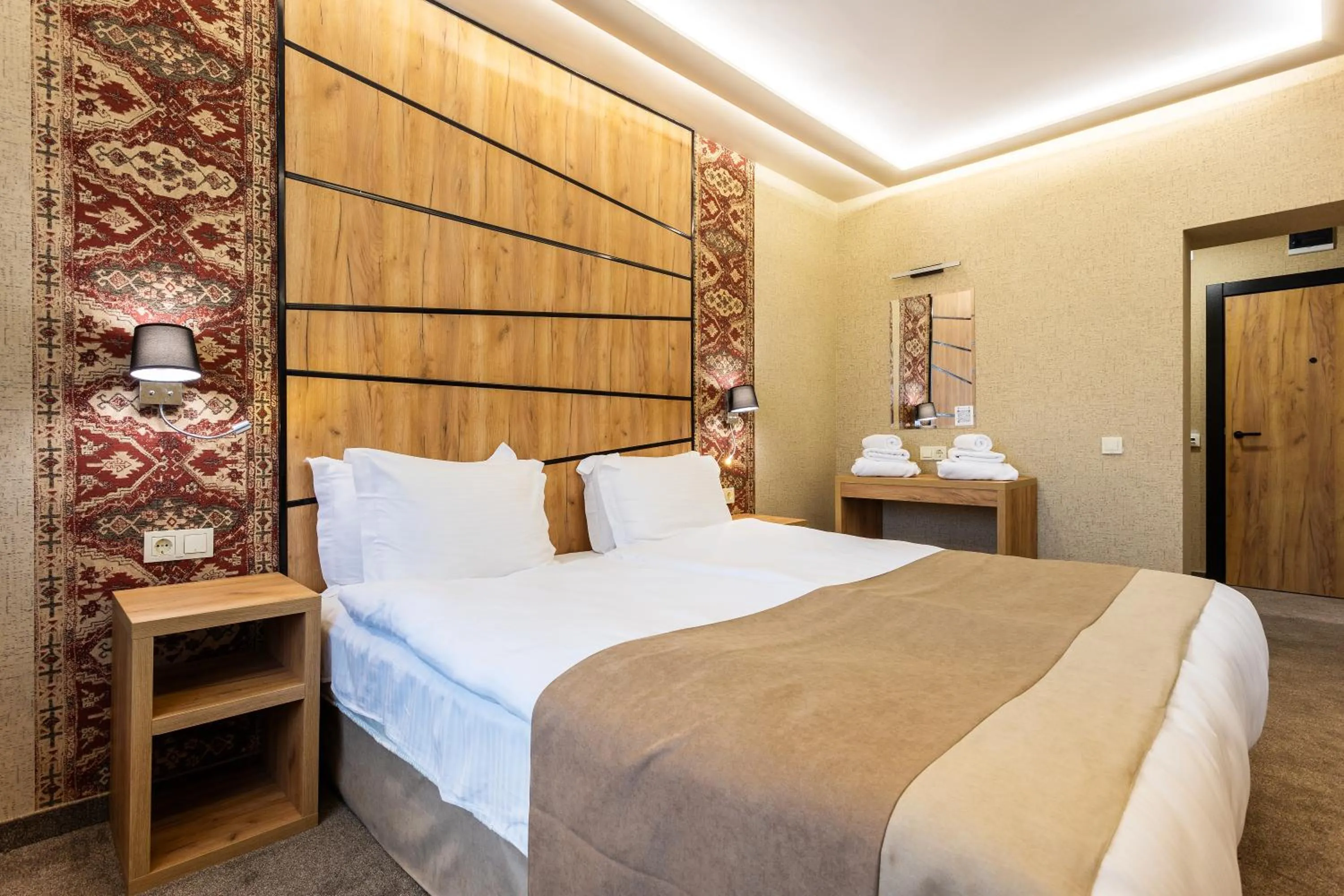 Bed in SPA Hotel Olymp