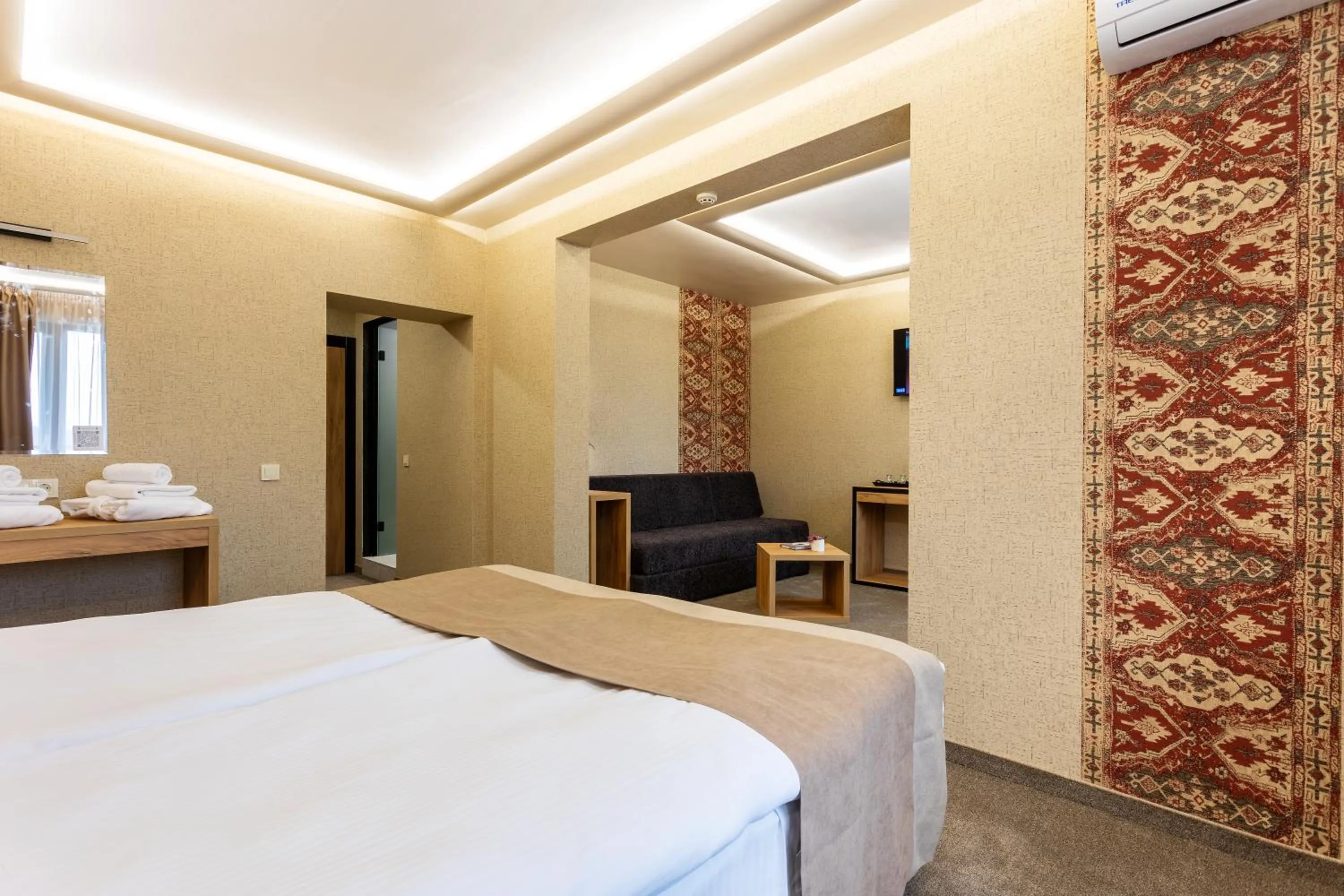 Bed in SPA Hotel Olymp