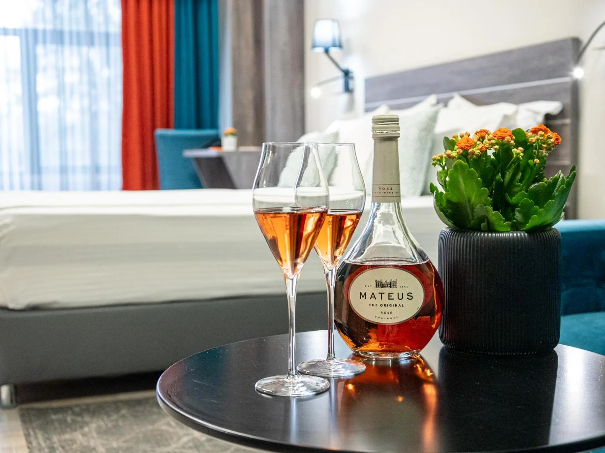 Bed in SPA Hotel Olymp