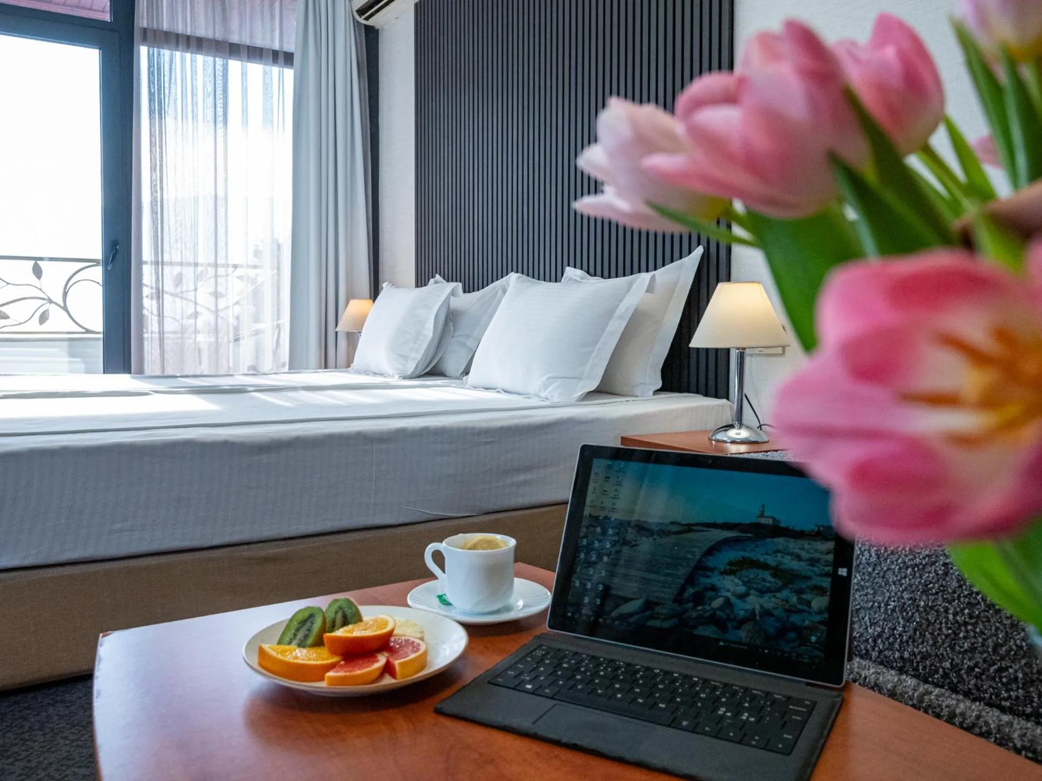 Bed in SPA Hotel Olymp