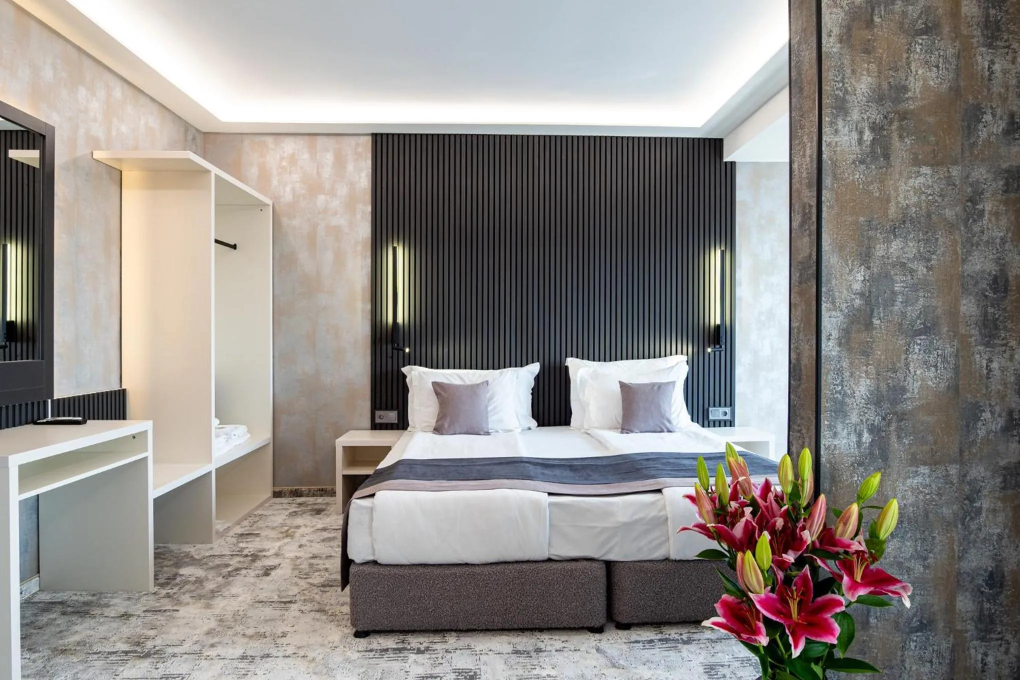 Bed in SPA Hotel Olymp