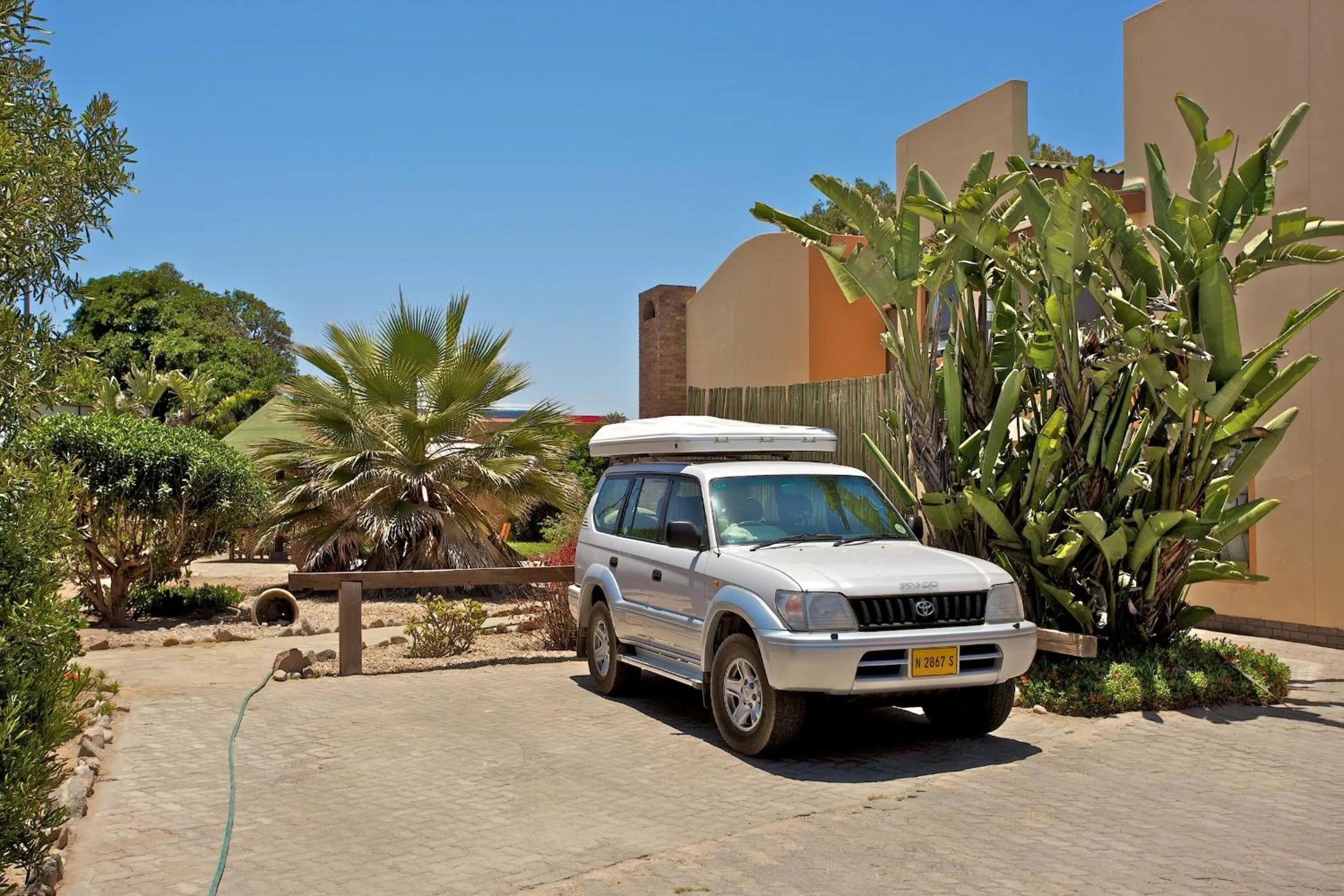 Garden in Sandcastle Apartments