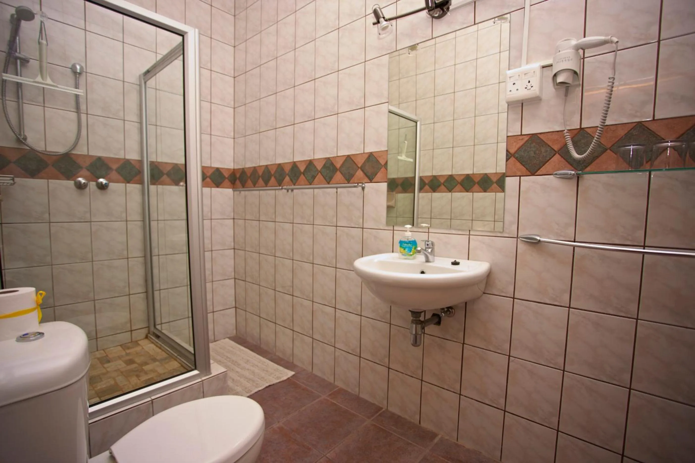Bathroom in Sandcastle Apartments