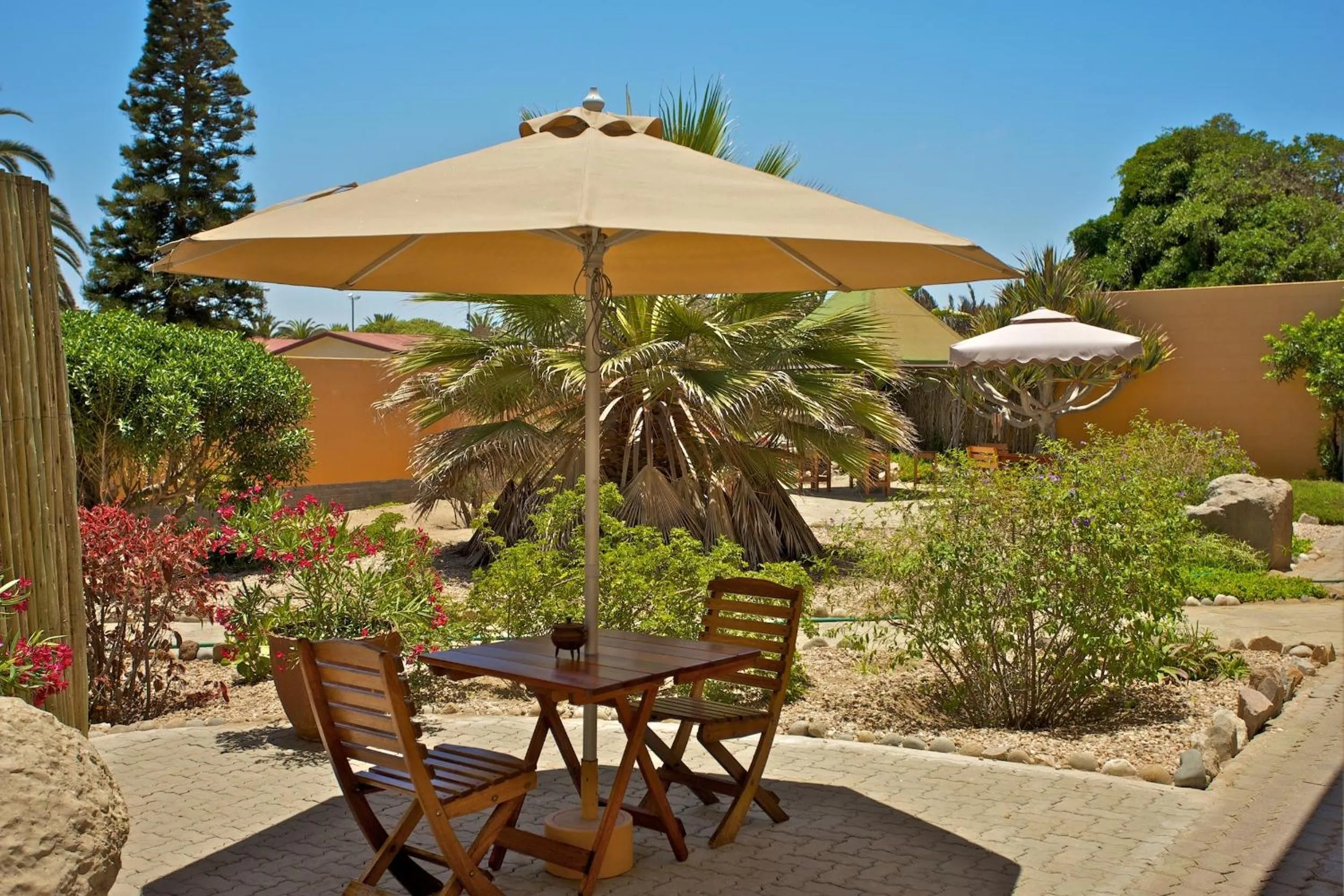 Patio in Sandcastle Apartments