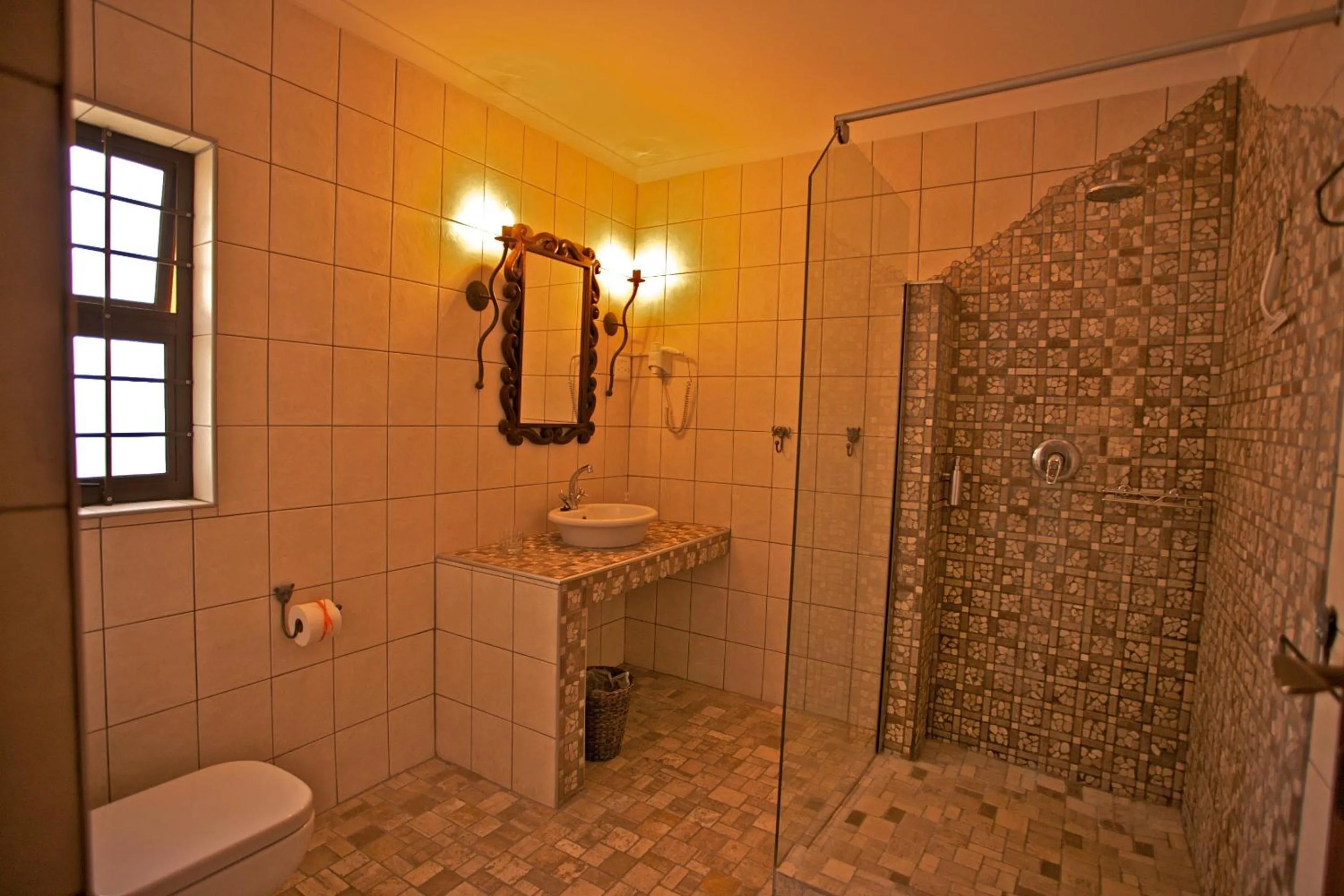 Bathroom in Sandcastle Apartments