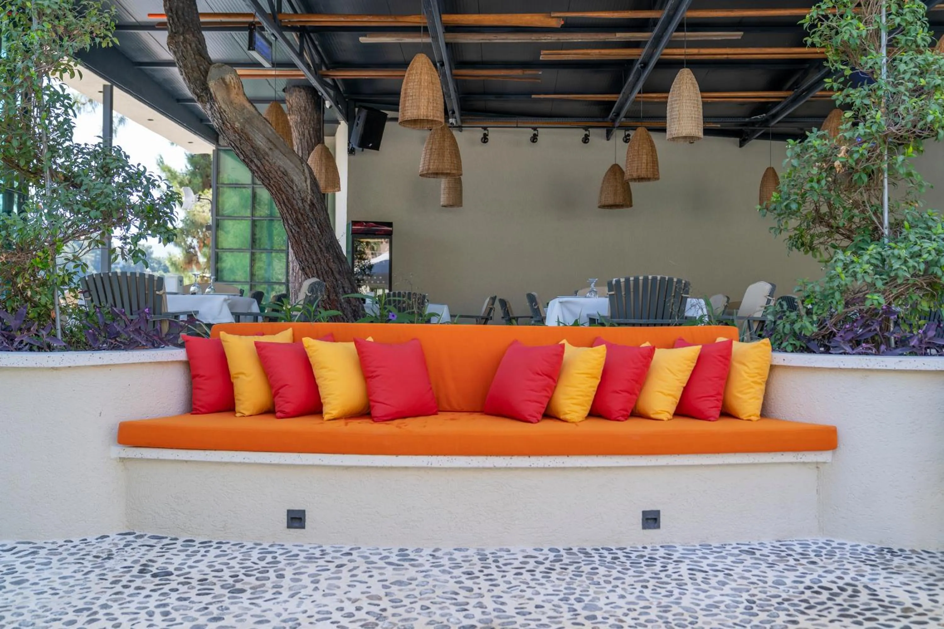 Beach in Alesta Yacht Hotel