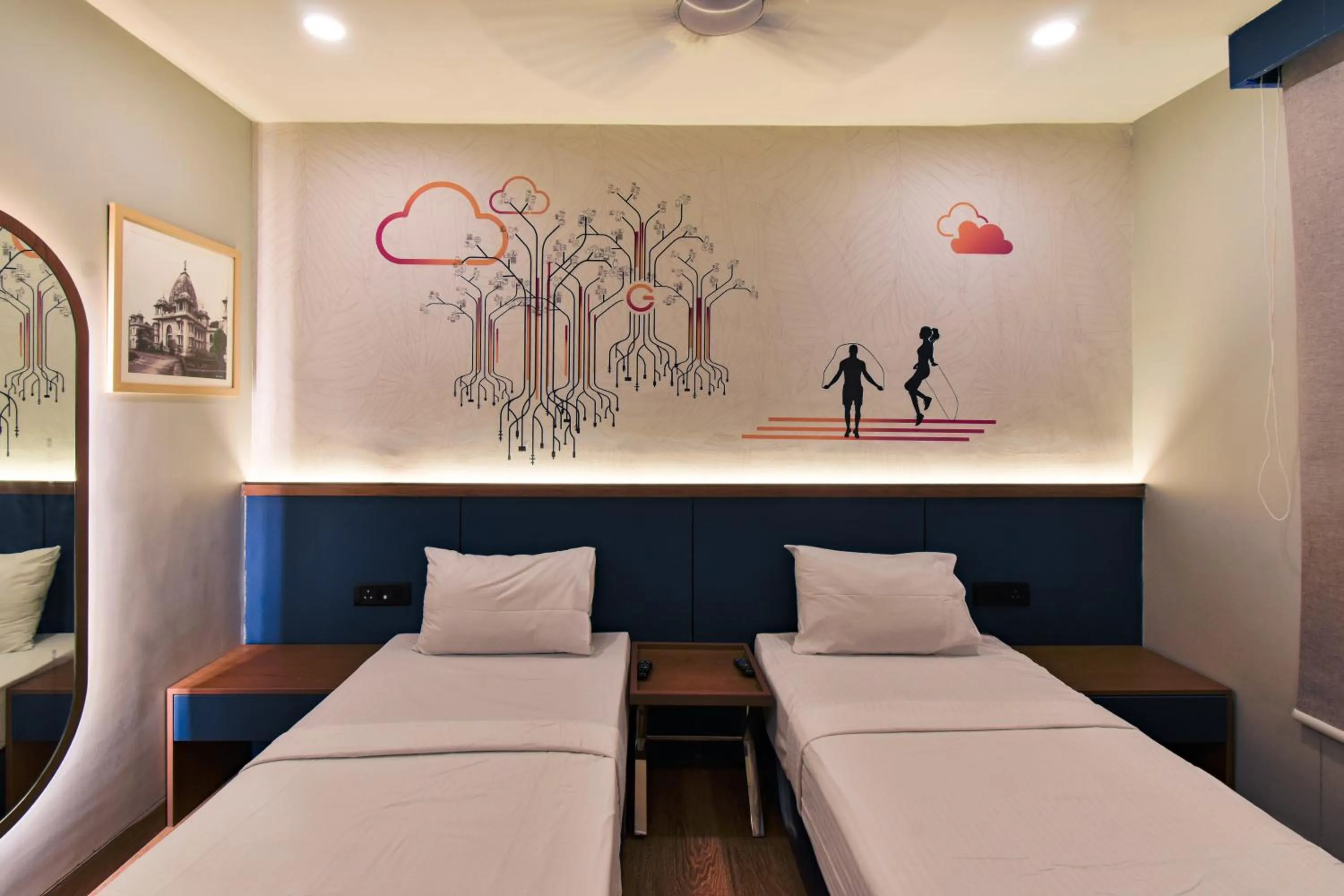 Bedroom, Bed in Ginger Vadodara RCR