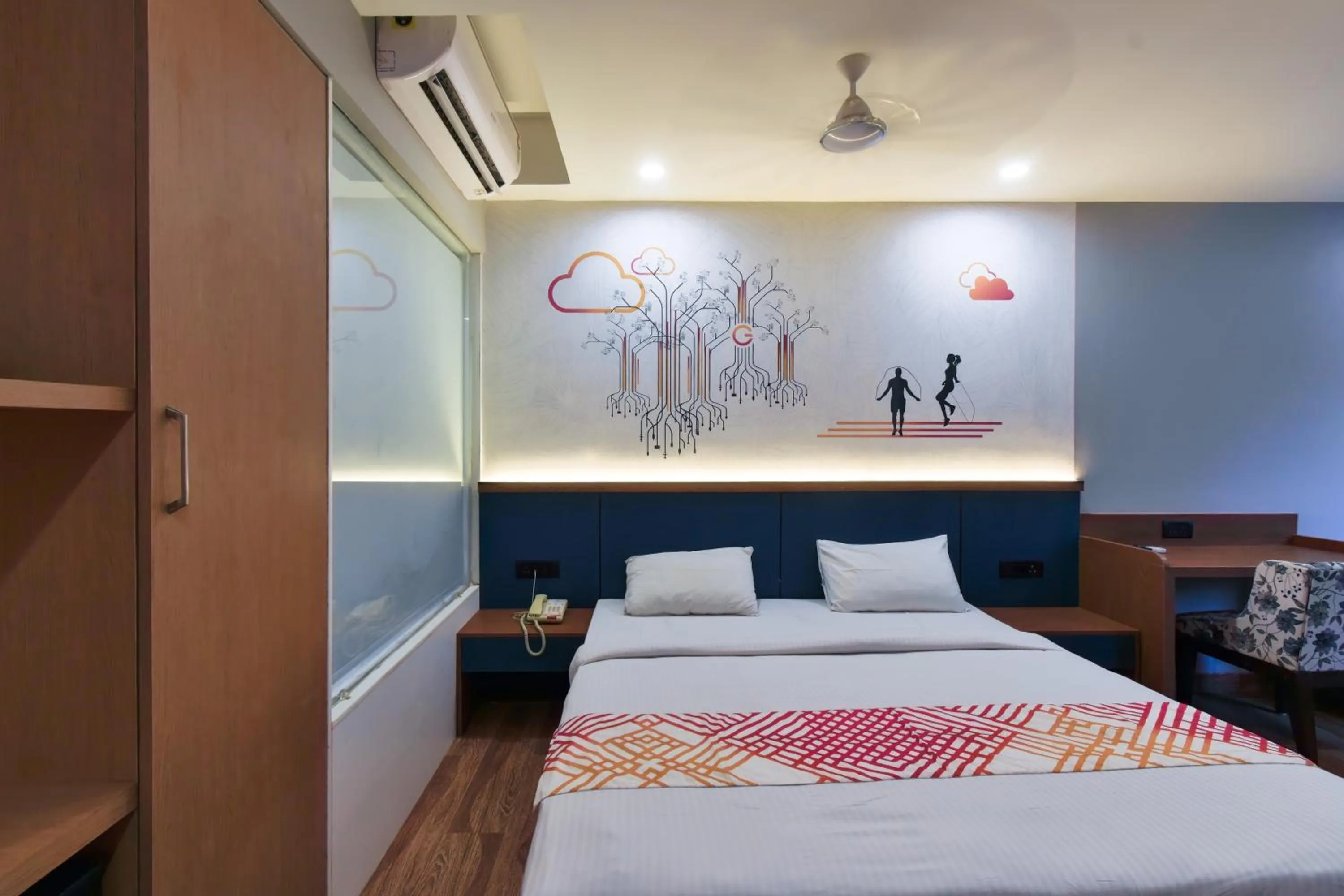 Bedroom, Bed in Ginger Vadodara RCR