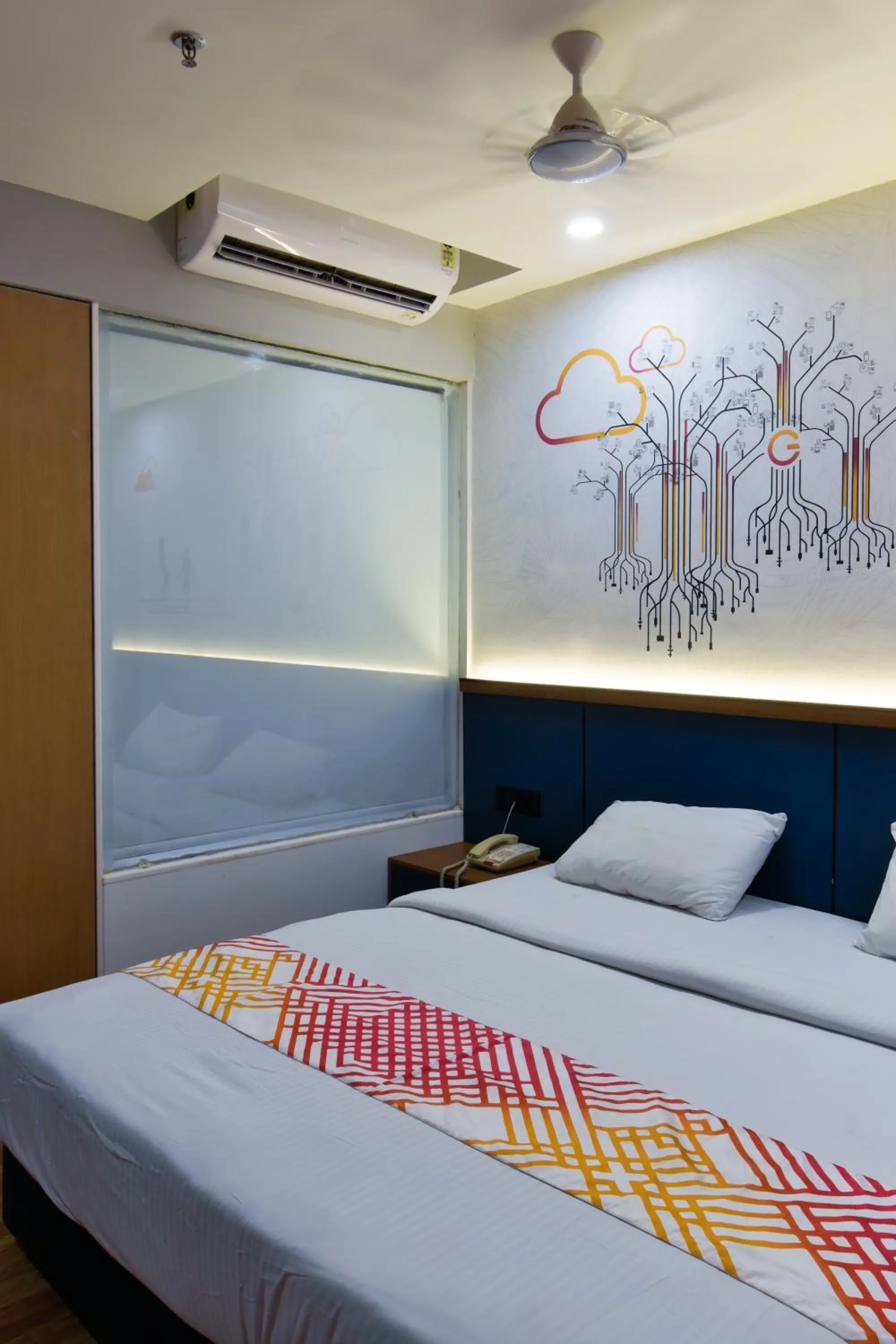 Bedroom, Bed in Ginger Vadodara RCR