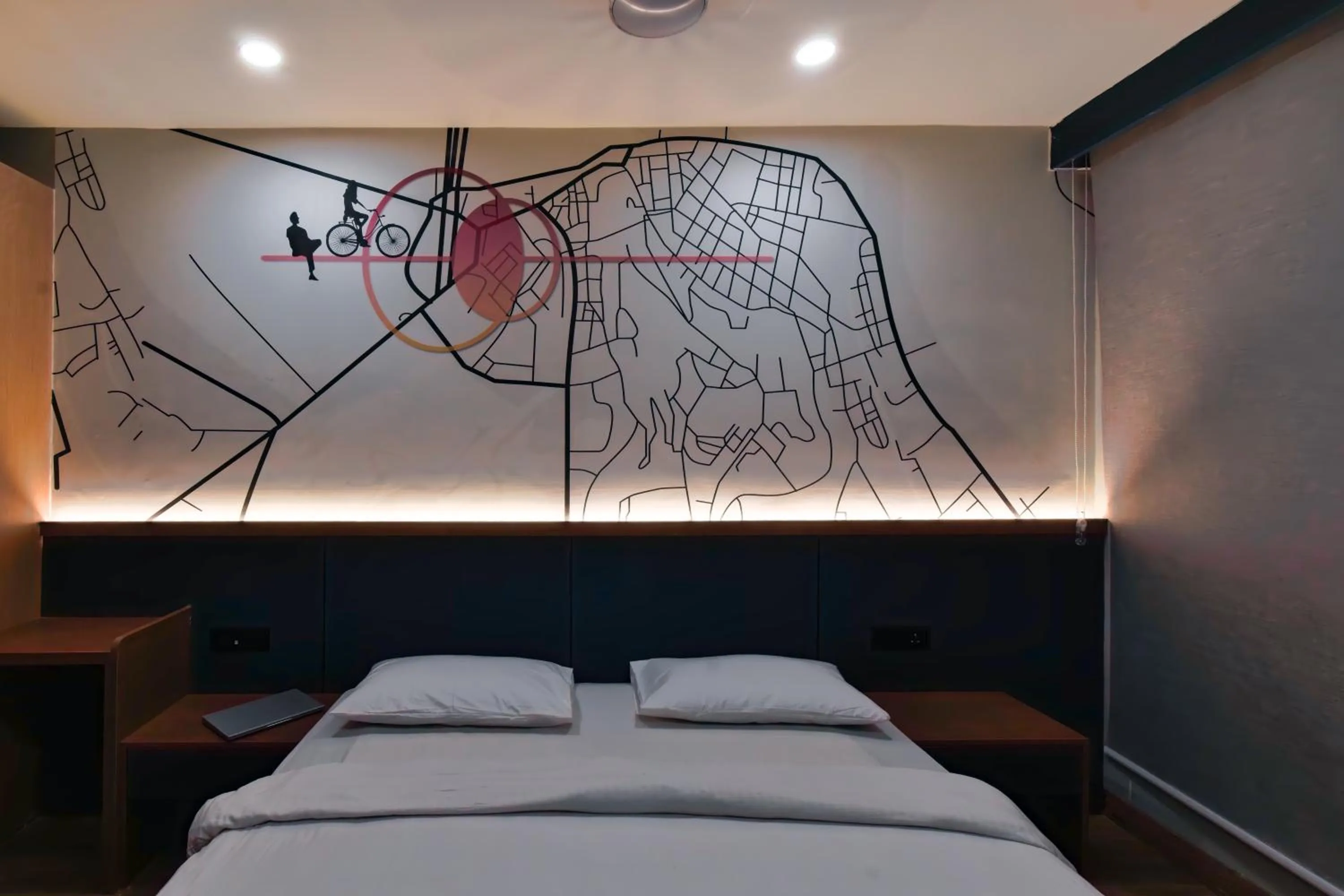 Bedroom, Bed in Ginger Vadodara RCR