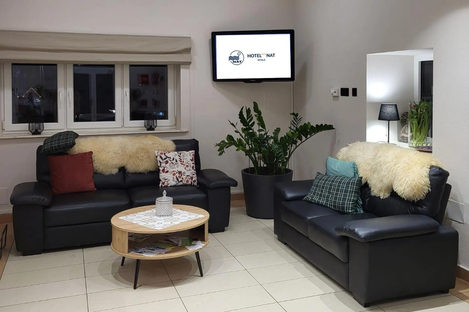 Lobby or reception in Hotel *** NAT Wisła