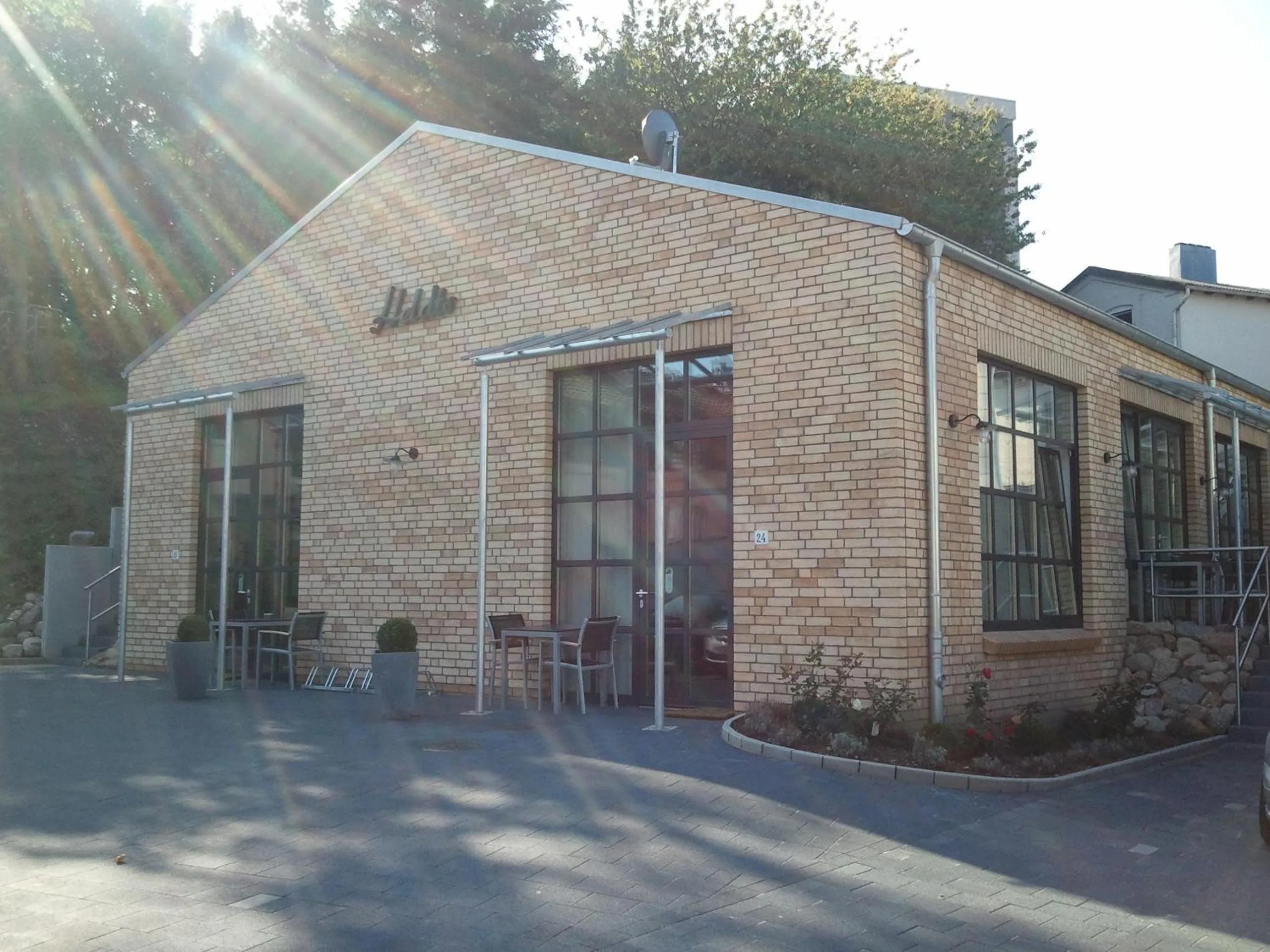 Facade/entrance in Heldts Aparthotel