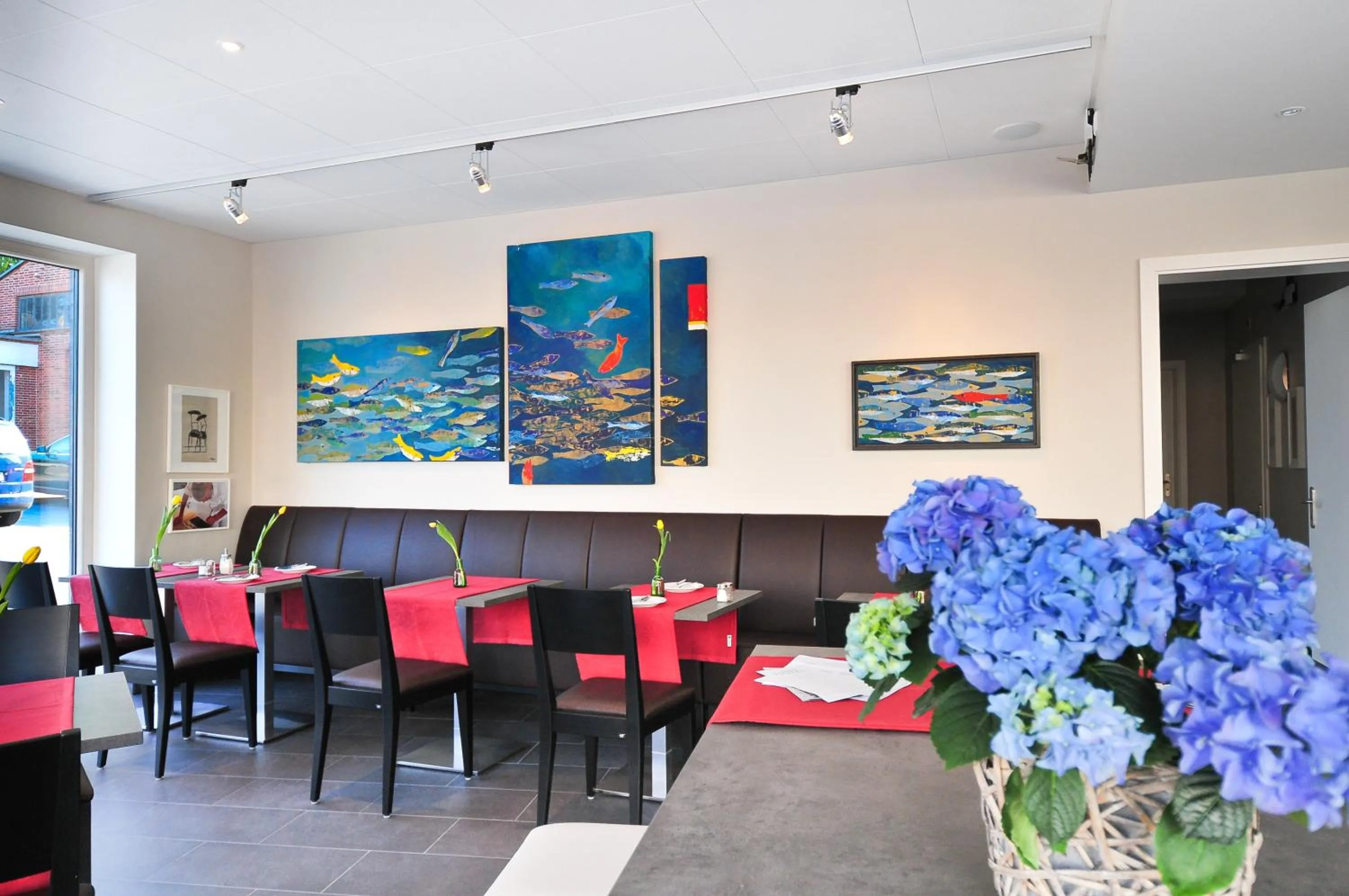 Lobby or reception in Heldts Aparthotel