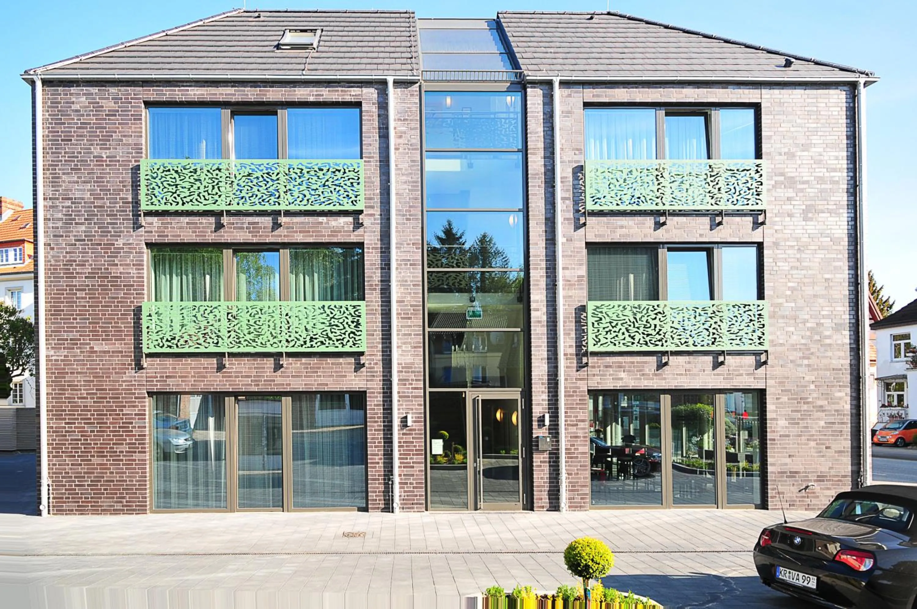 Facade/entrance in Heldts Aparthotel