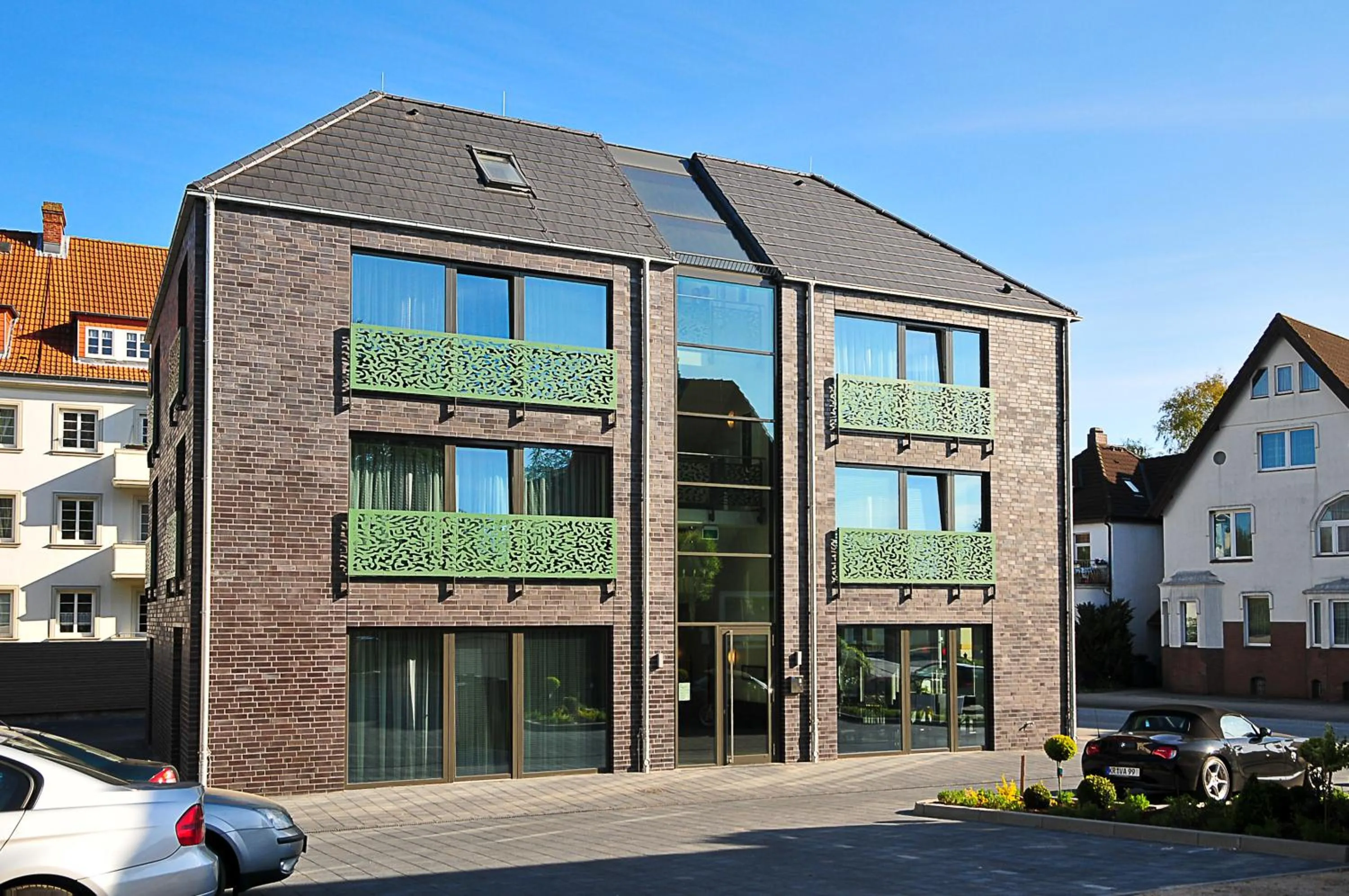 Facade/entrance in Heldts Aparthotel