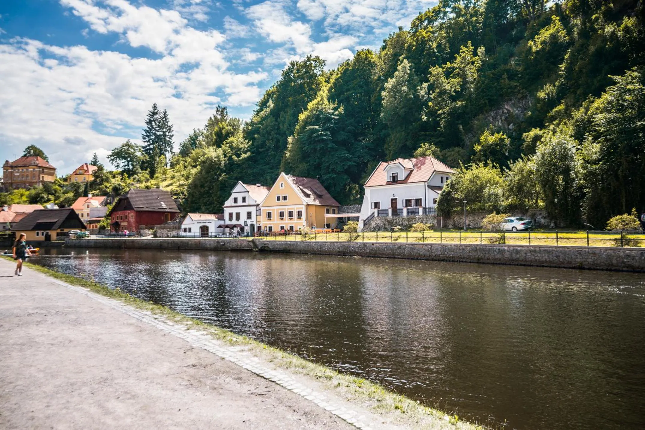 River view in Vltavská pohádka