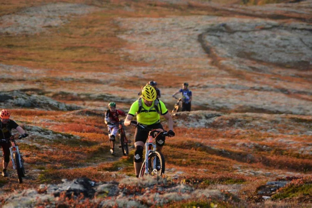 Cycling in Spidsbergseter Resort Rondane