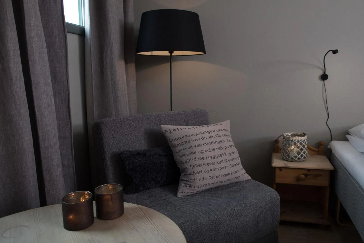 Seating area in Spidsbergseter Resort Rondane