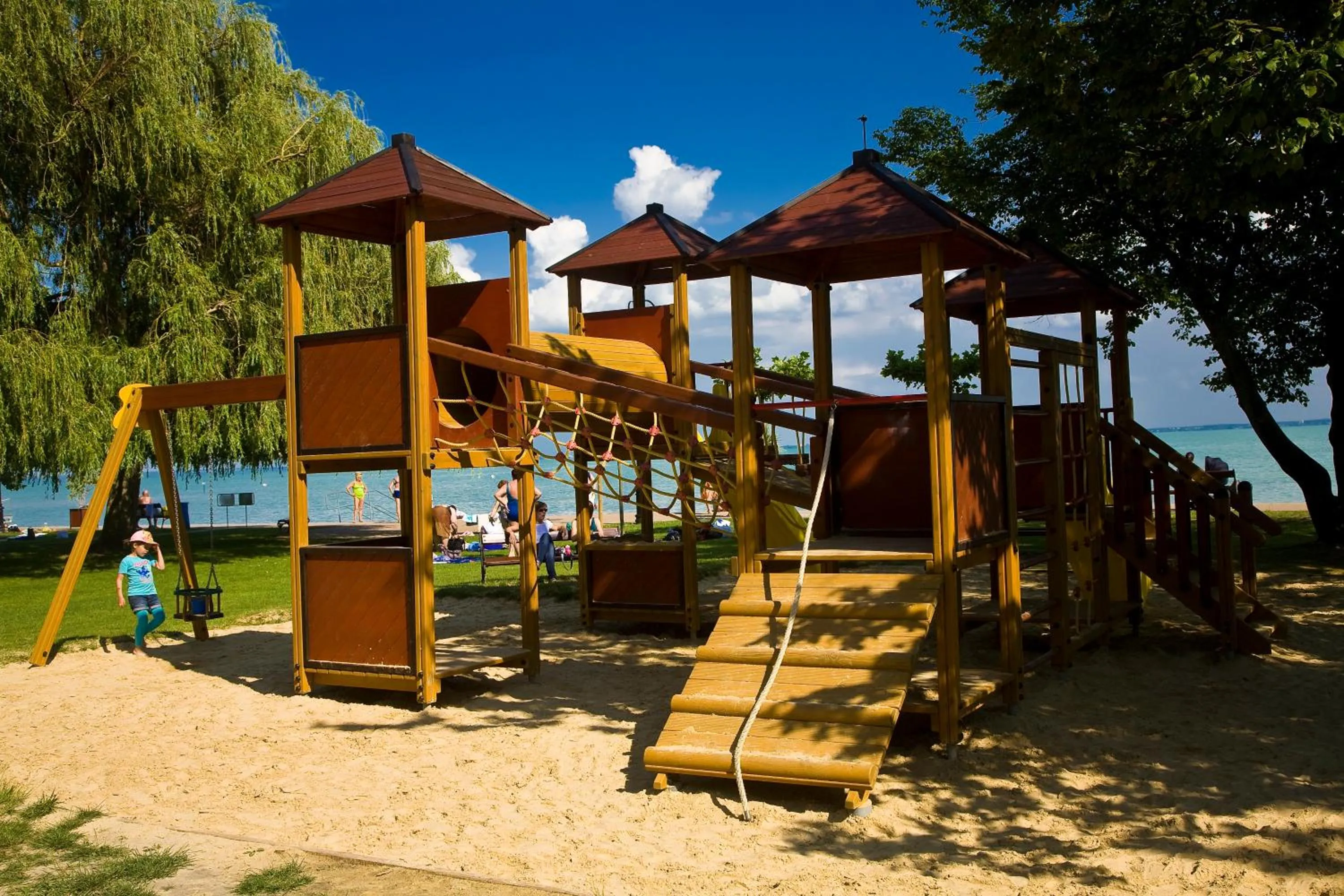 Children play ground in Hotel Holiday Csopak