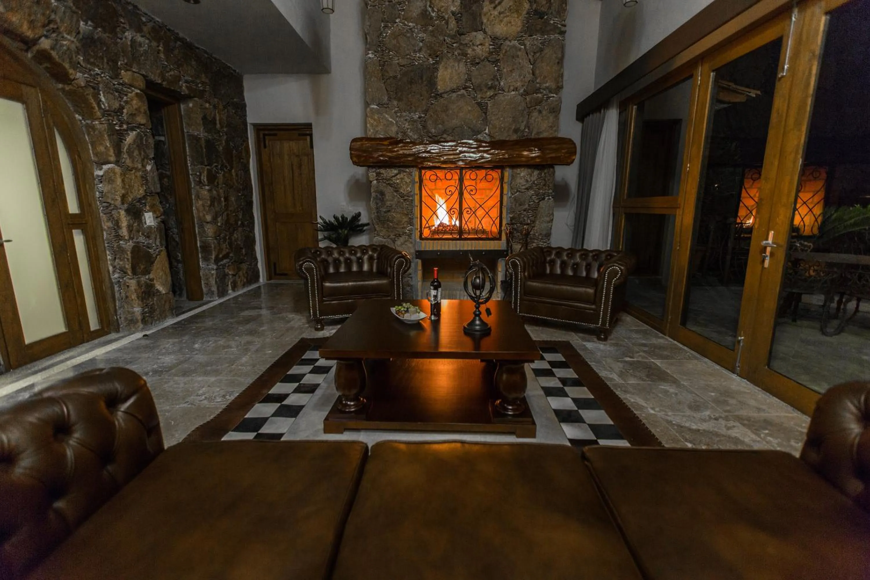 Seating area in Casa Legado