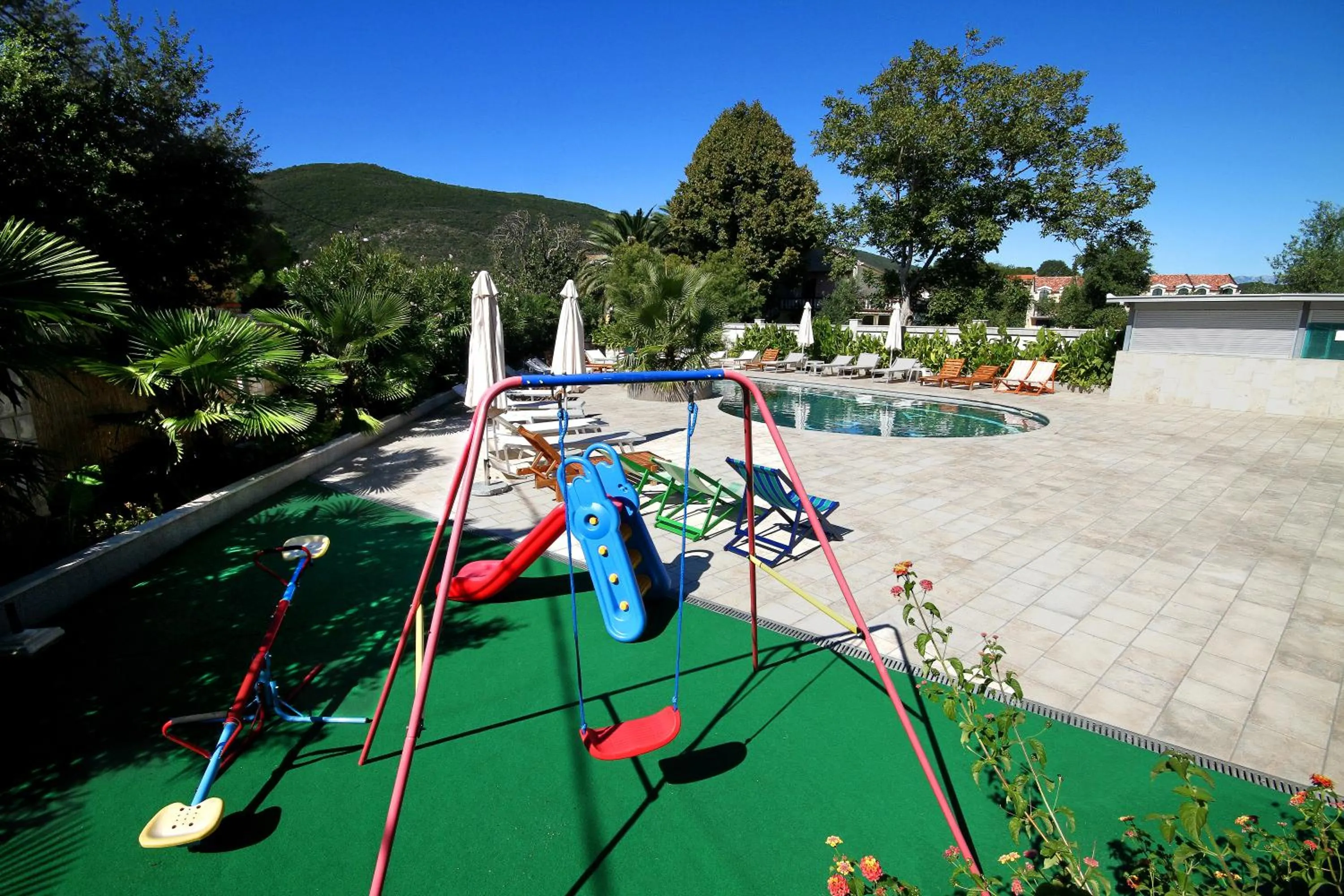 Children play ground in Hotel Aruba