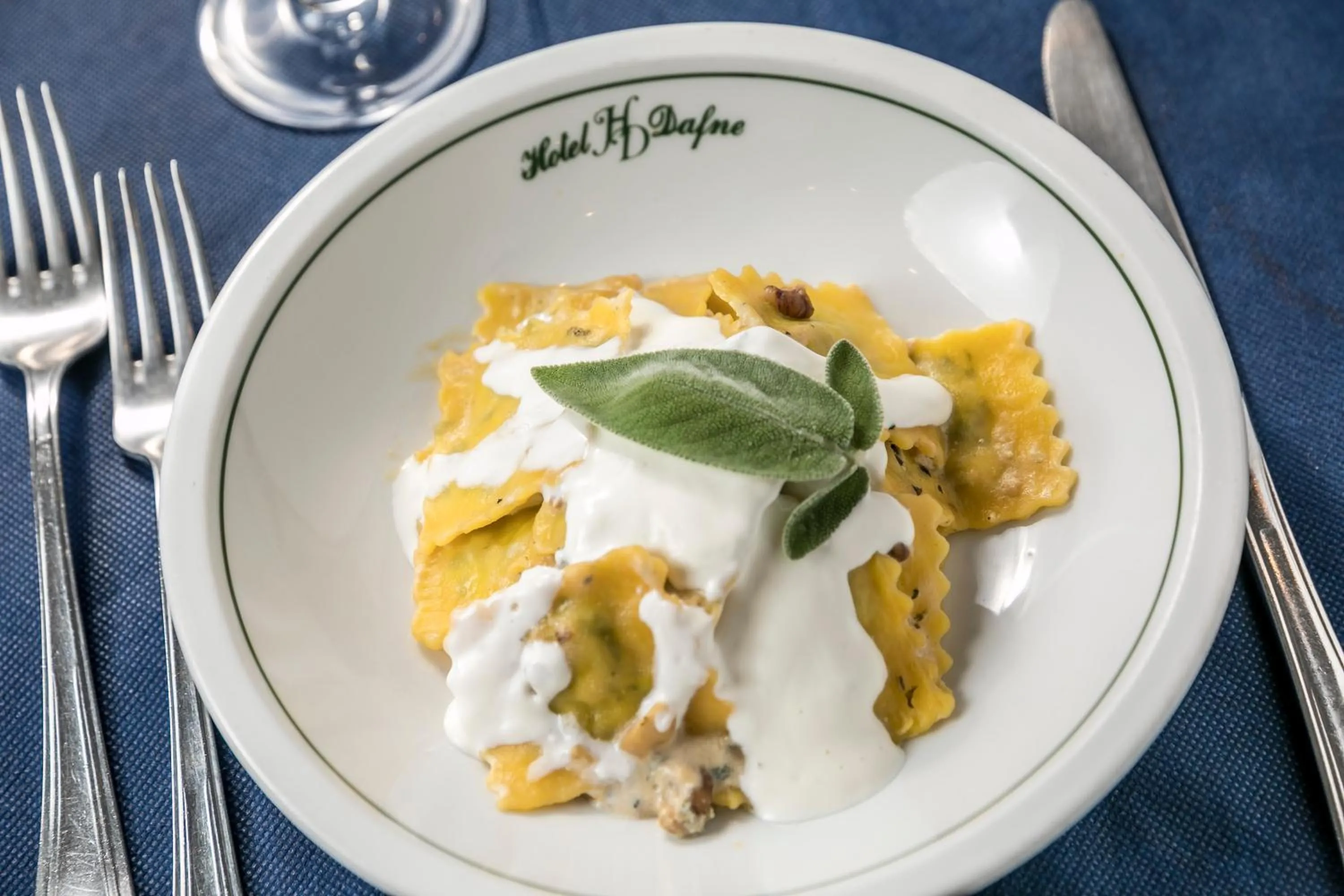 Food close-up in Hotel Dafne