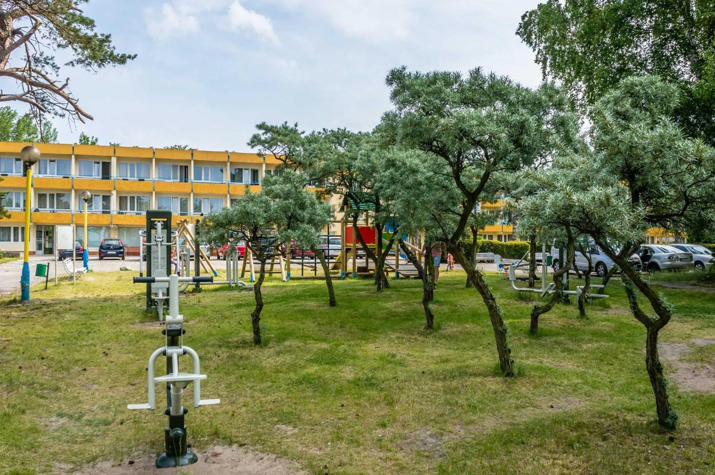 Children play ground in OW Posejdon Jastarnia - blisko morza i nad zatoką