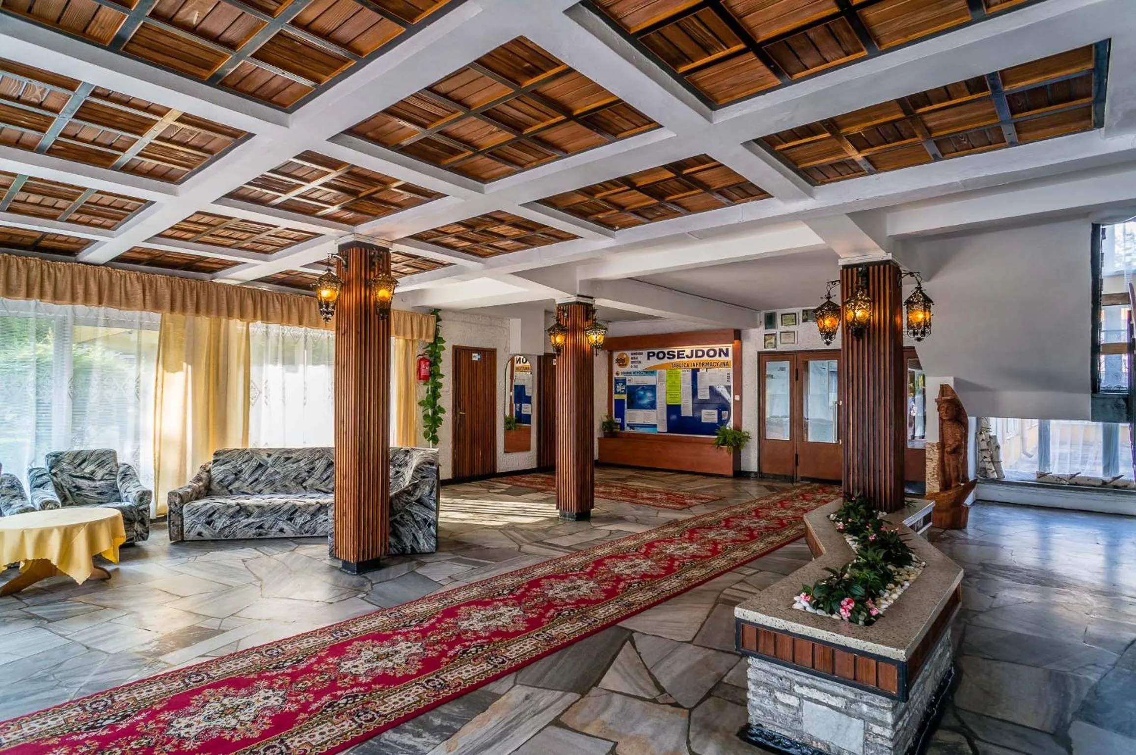 Lobby or reception in OW Posejdon Jastarnia - blisko morza i nad zatoką